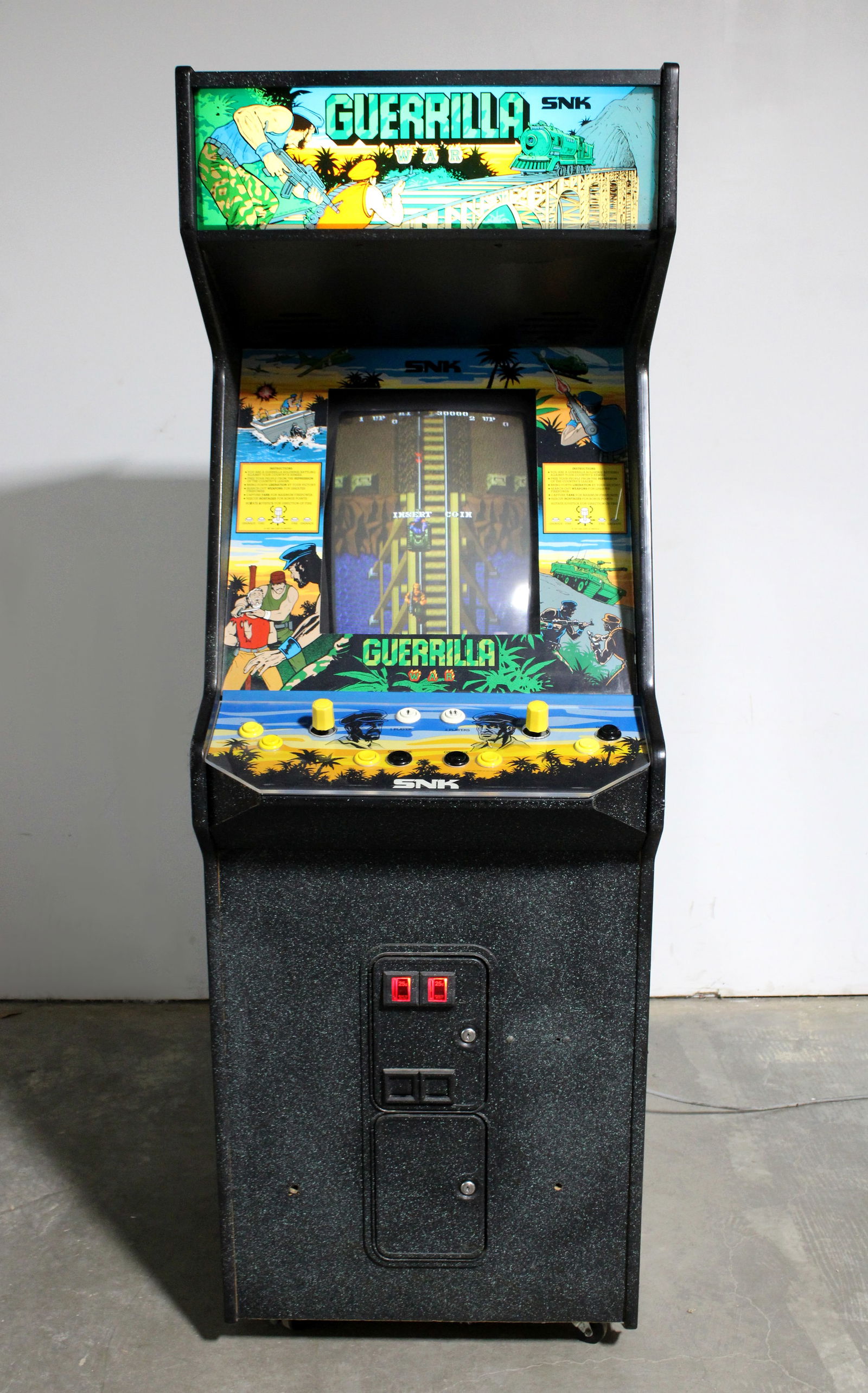 SNK Guerrilla War Arcade Game (1 of 4)