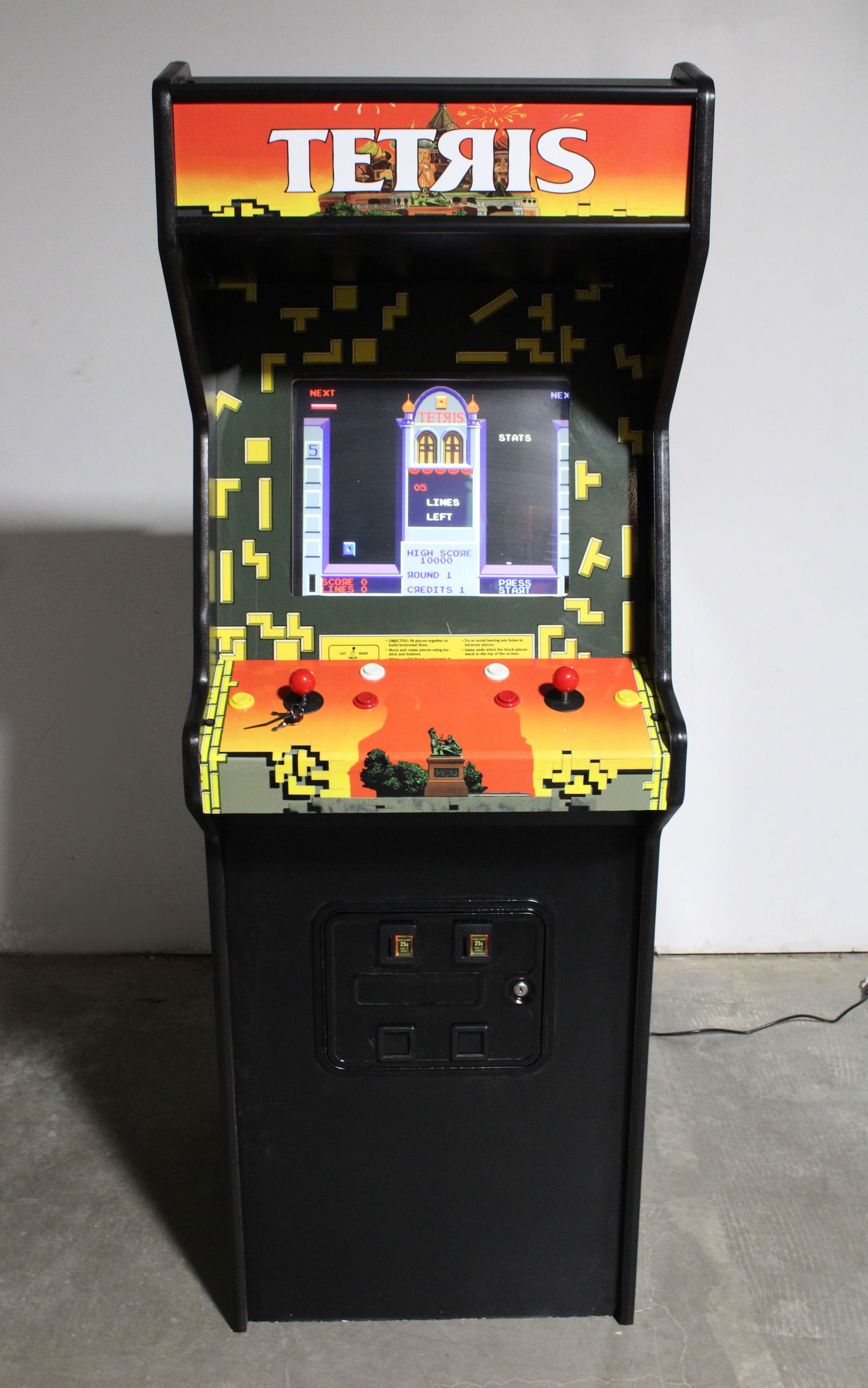 Atari Tetris Arcade Game, New Build (1 of 3)
