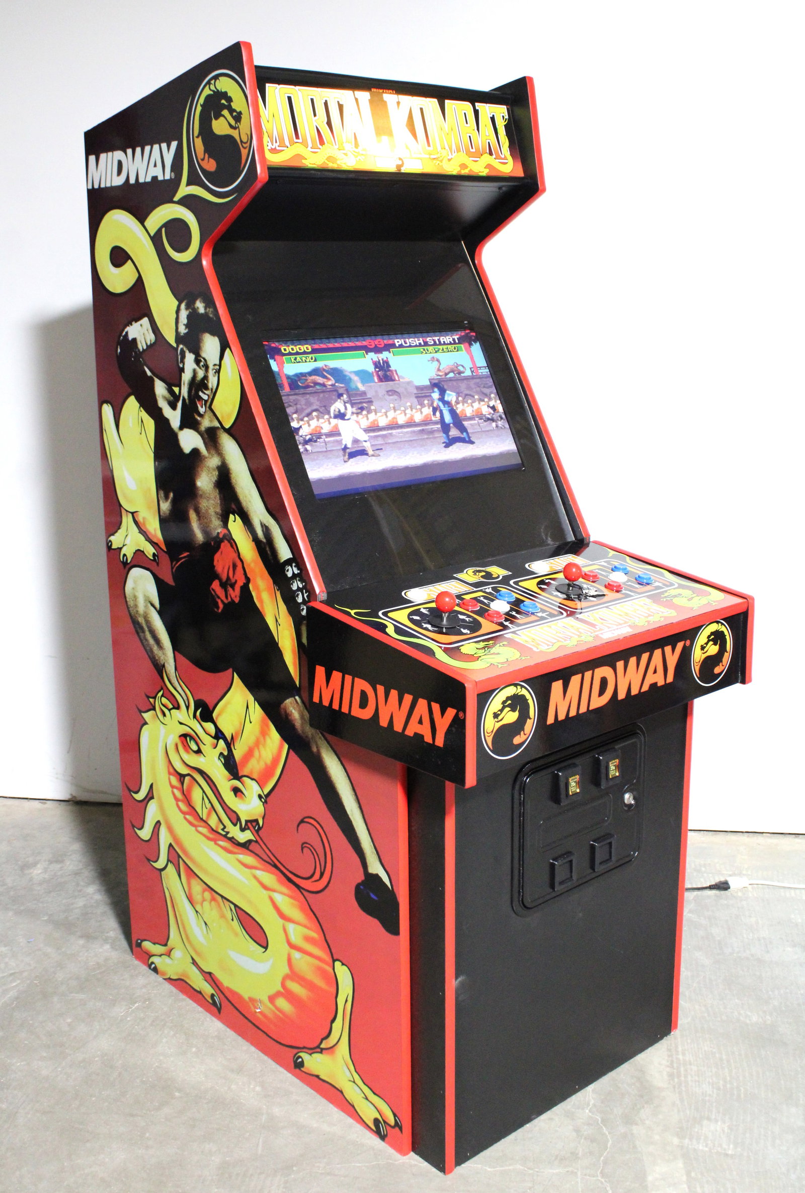 Midway Mortal Kombat Arcade Game, New Build (1 of 4)