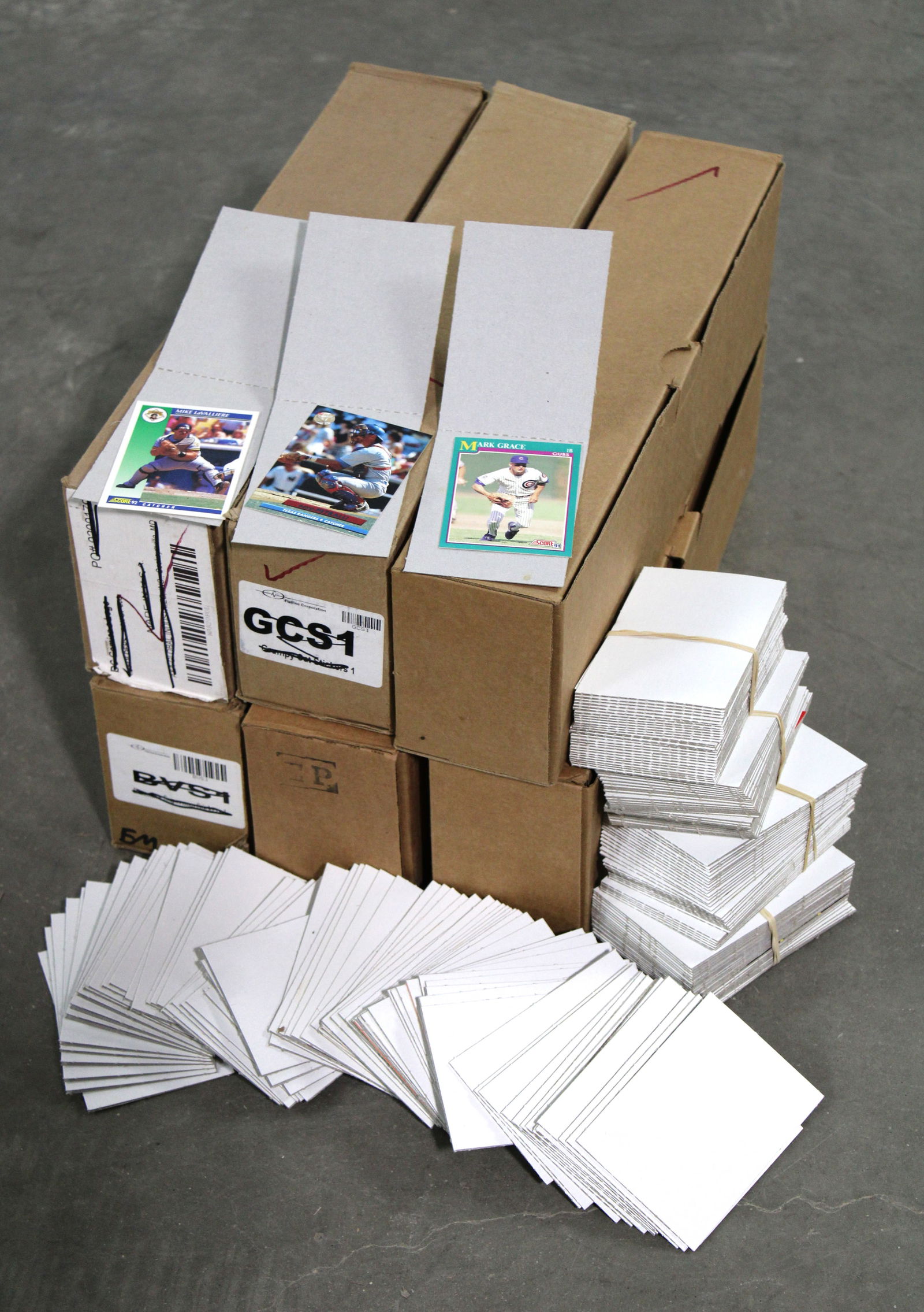 Vending Machine Stock Baseball Cards, Lot 1 (1 of 1)