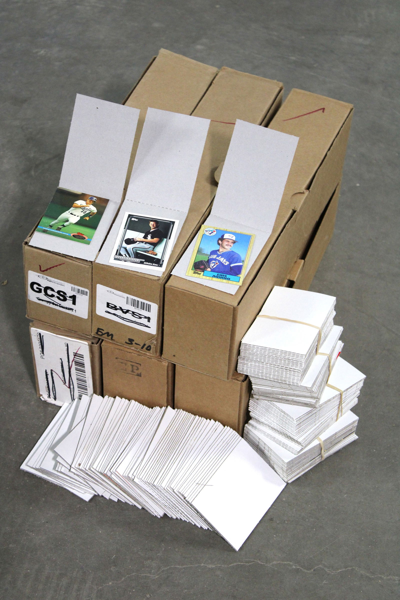 Vending Machine Stock Baseball Cards, Lot 2 (1 of 1)