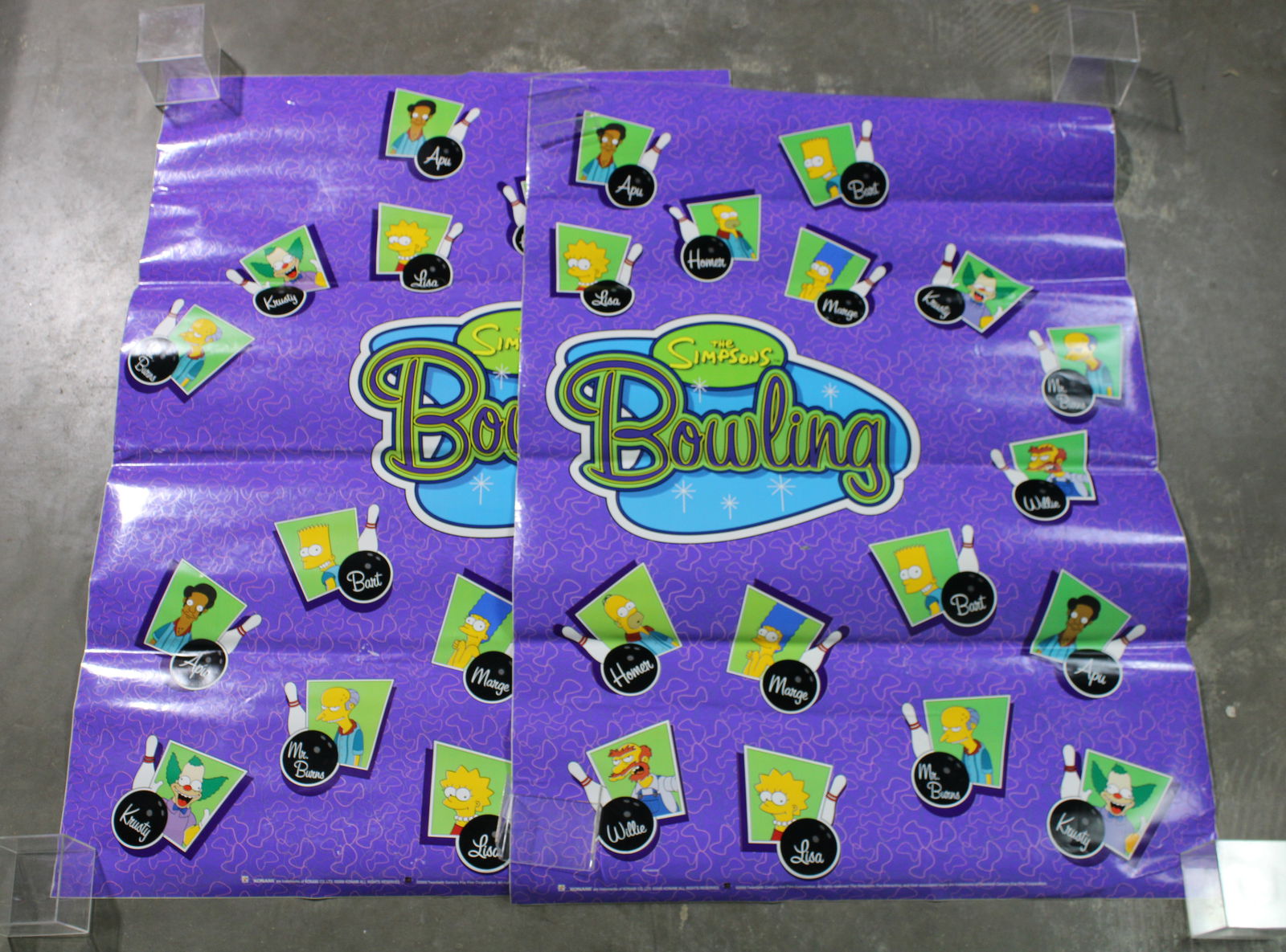 The Simpsons Bowling Arcade Side Art (1 of 1)