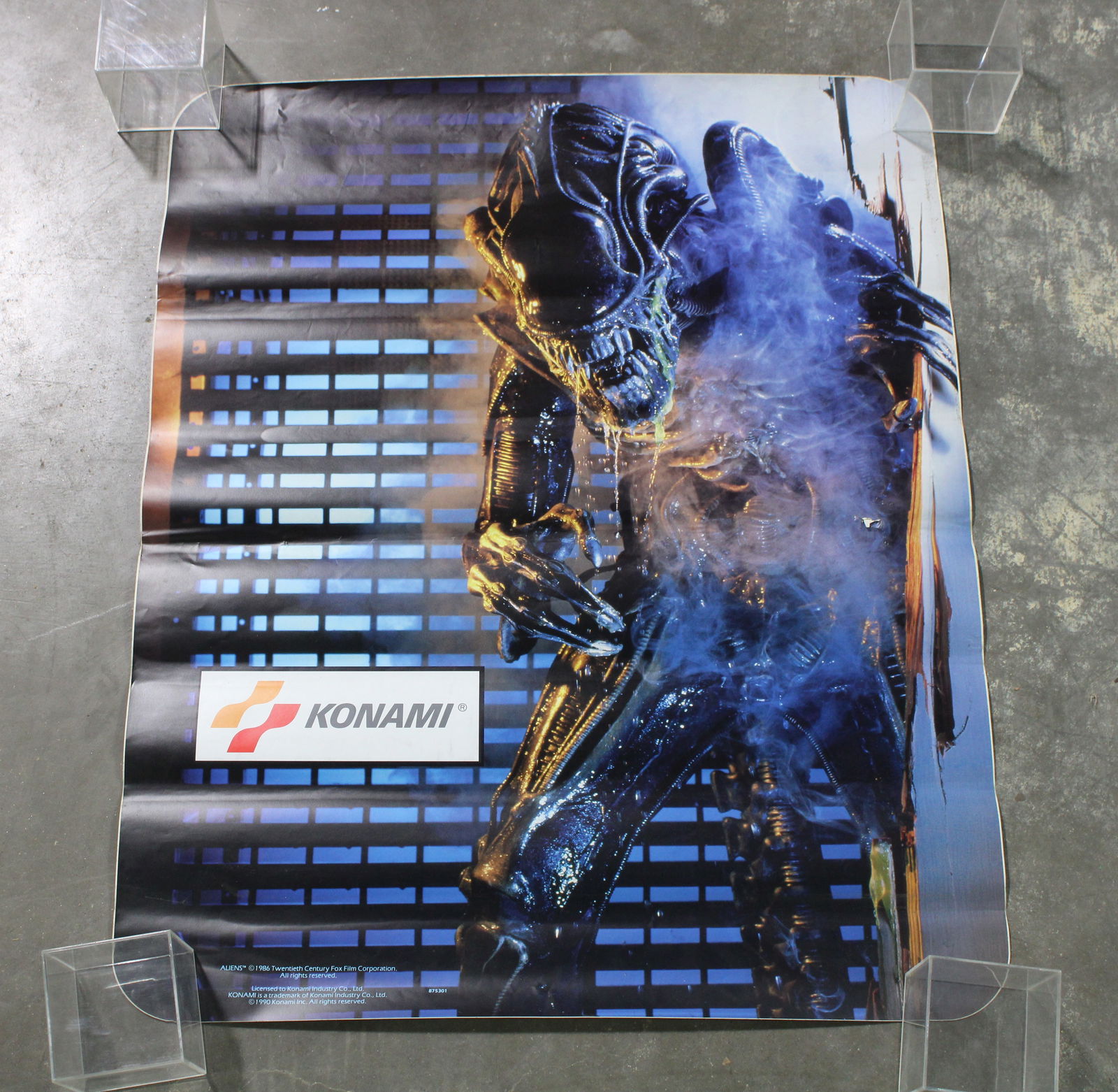 Konami Aliens Arcade Side Art (1 of 1)