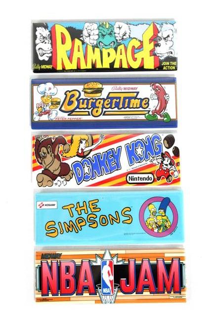 Custom Arcade Magnets including Burgertime and Donkey Kong (1 of 1)