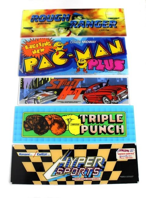 Arcade Headers including Rough Rangers and Street Heat (1 of 1)