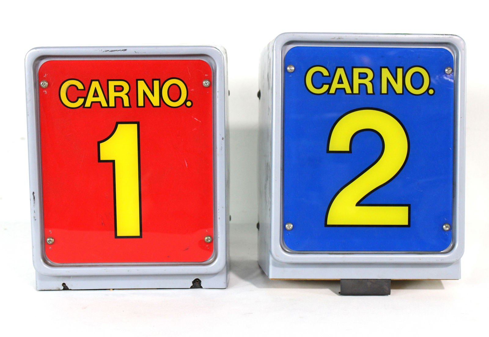 Car No. 1 and 2 Arcade Top Signs (1 of 2)
