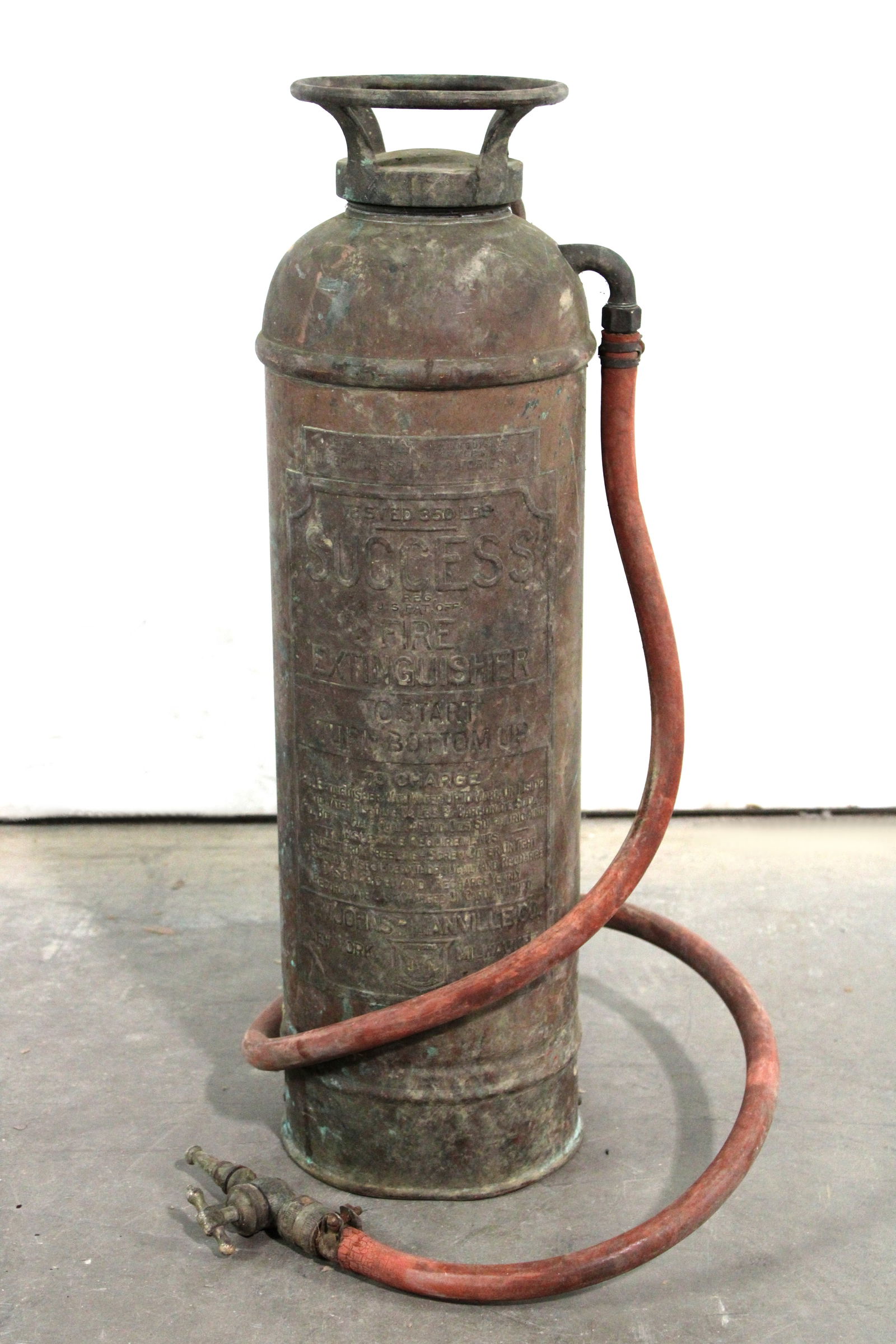 Antique Copper Fire Extinguisher Auction