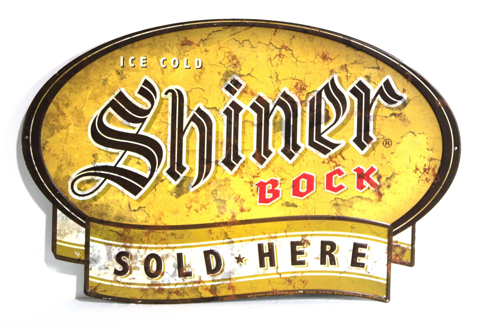 Shiner Bock Tin Beer Sign (1 of 1)