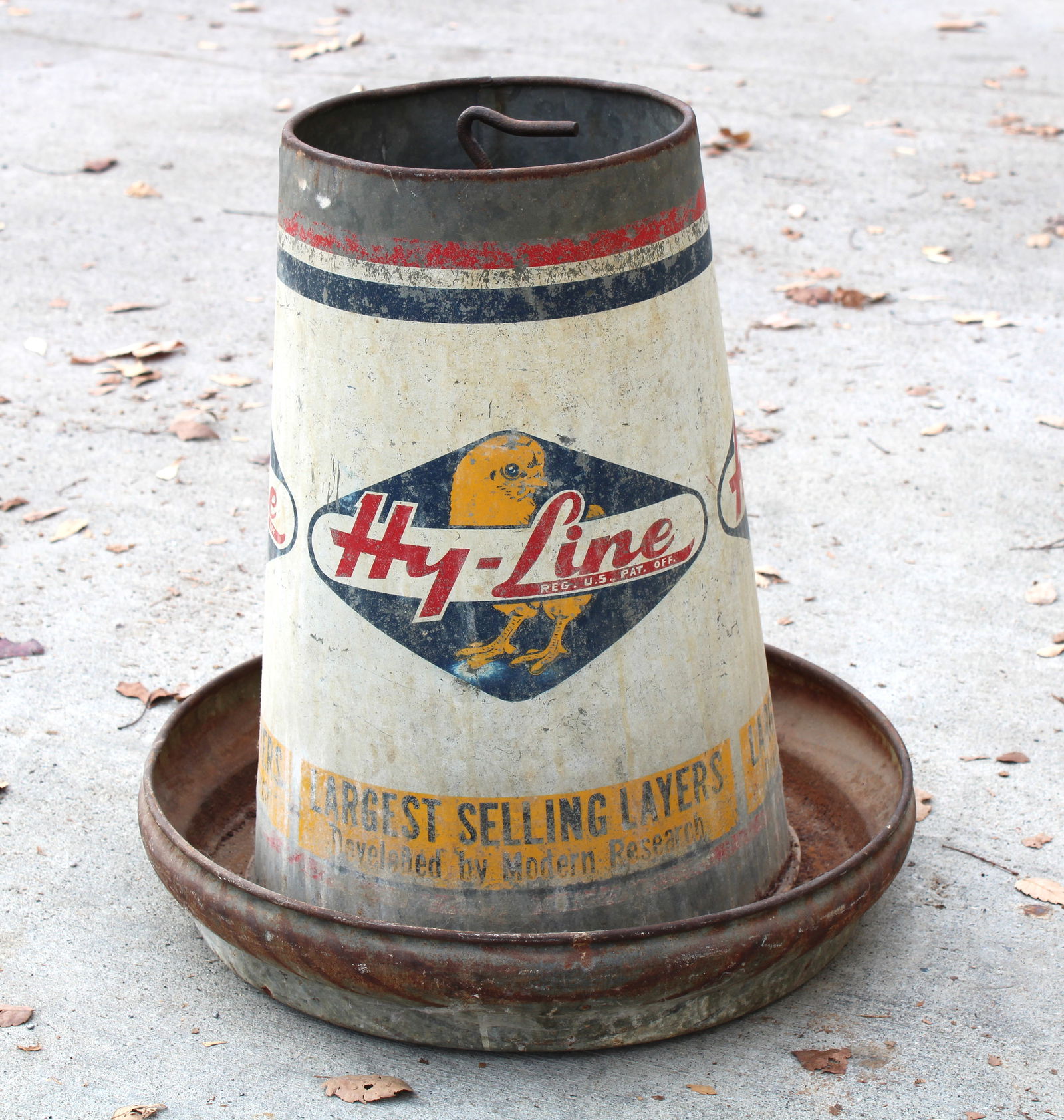 Hy-Line Feeds Vintage Chicken Feeder (1 of 3)