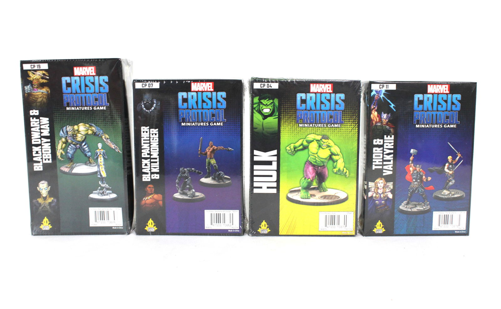 NIB Marvel Crisis Protocol Miniatures incl. Hulk, Lot 3 (1 of 2)