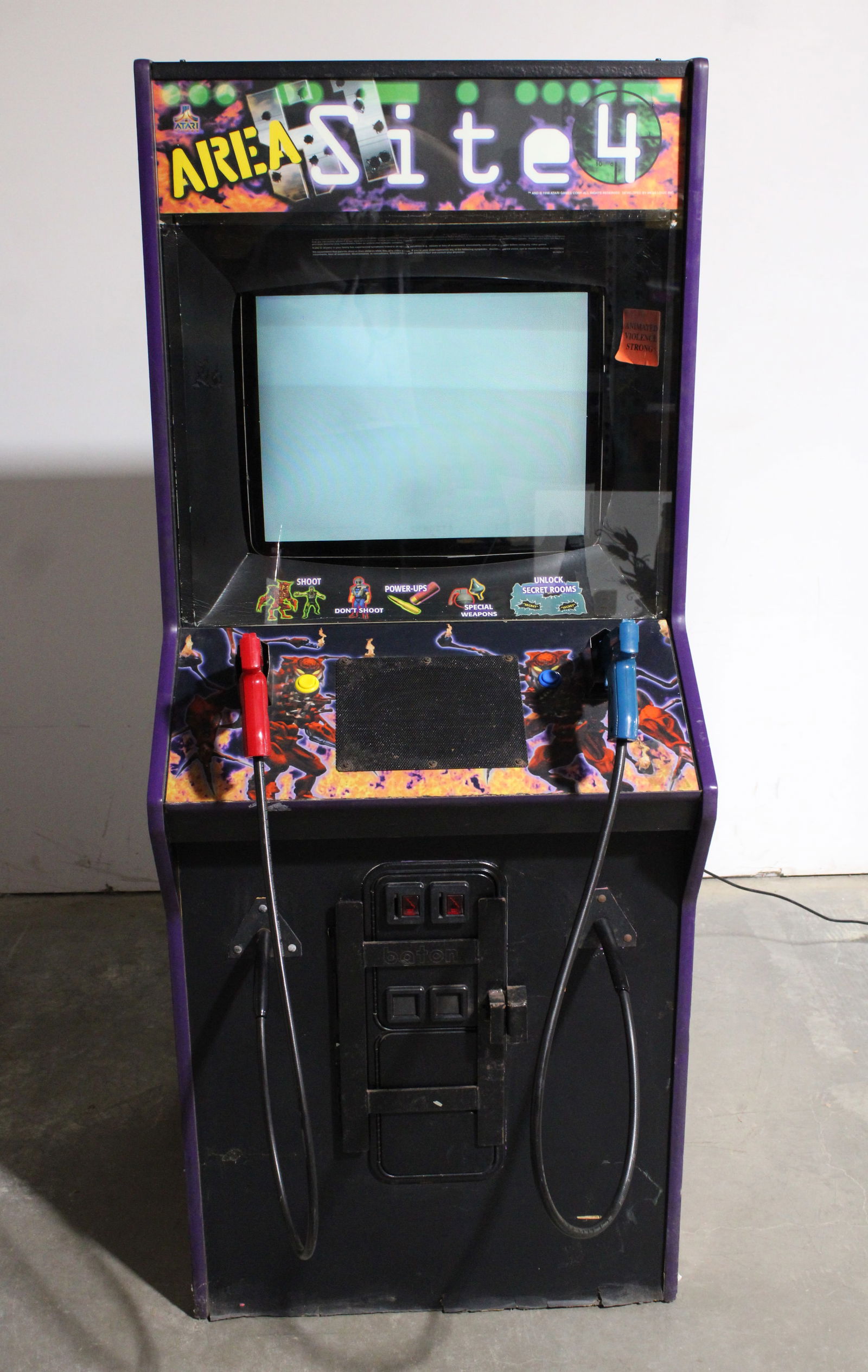 Atari Area 51 Site 4 Arcade Game (1 of 3)