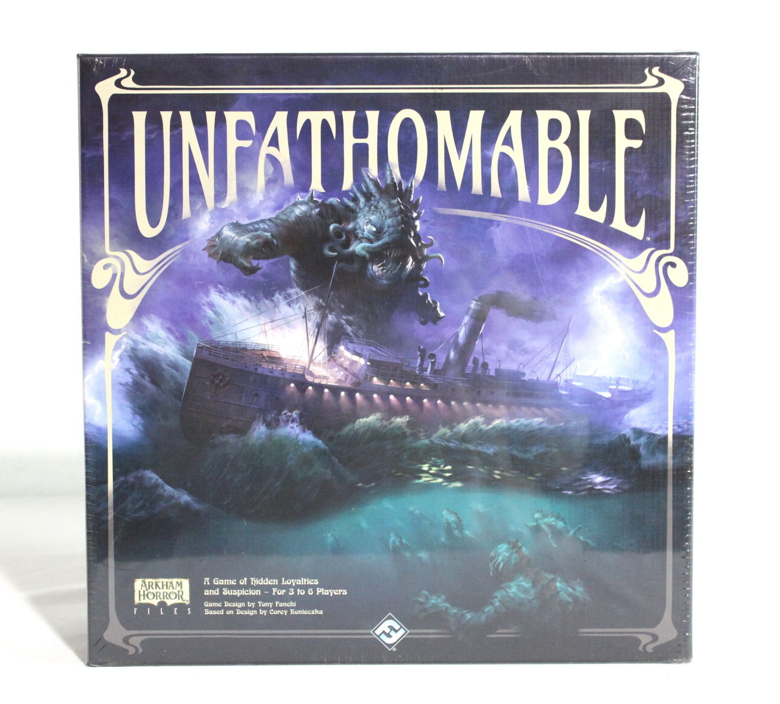 NIB Unfathomable FFG Arkham Horror Files Board Game (1 of 2)