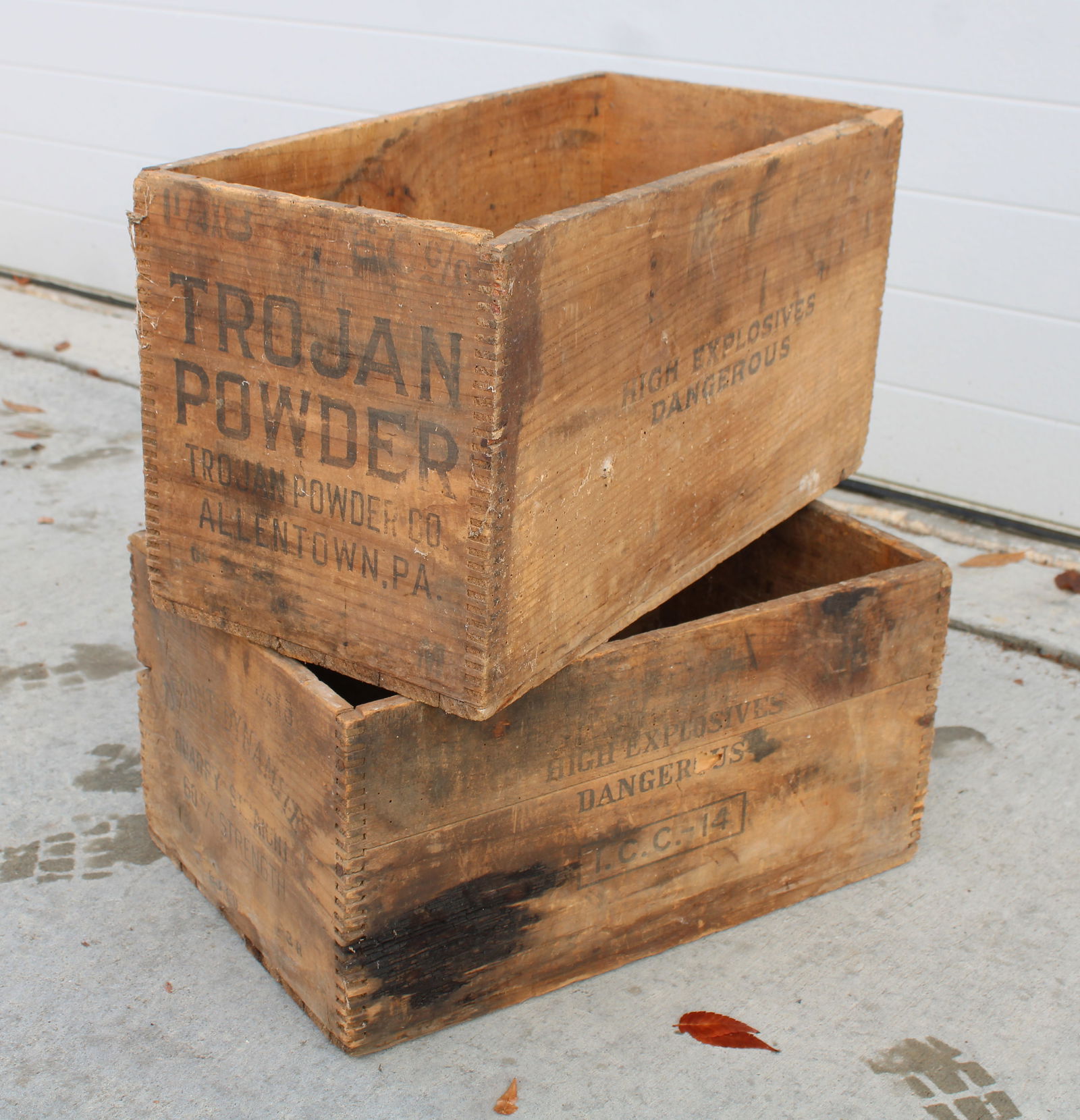 Wooden Explosives Crates (1 of 2)