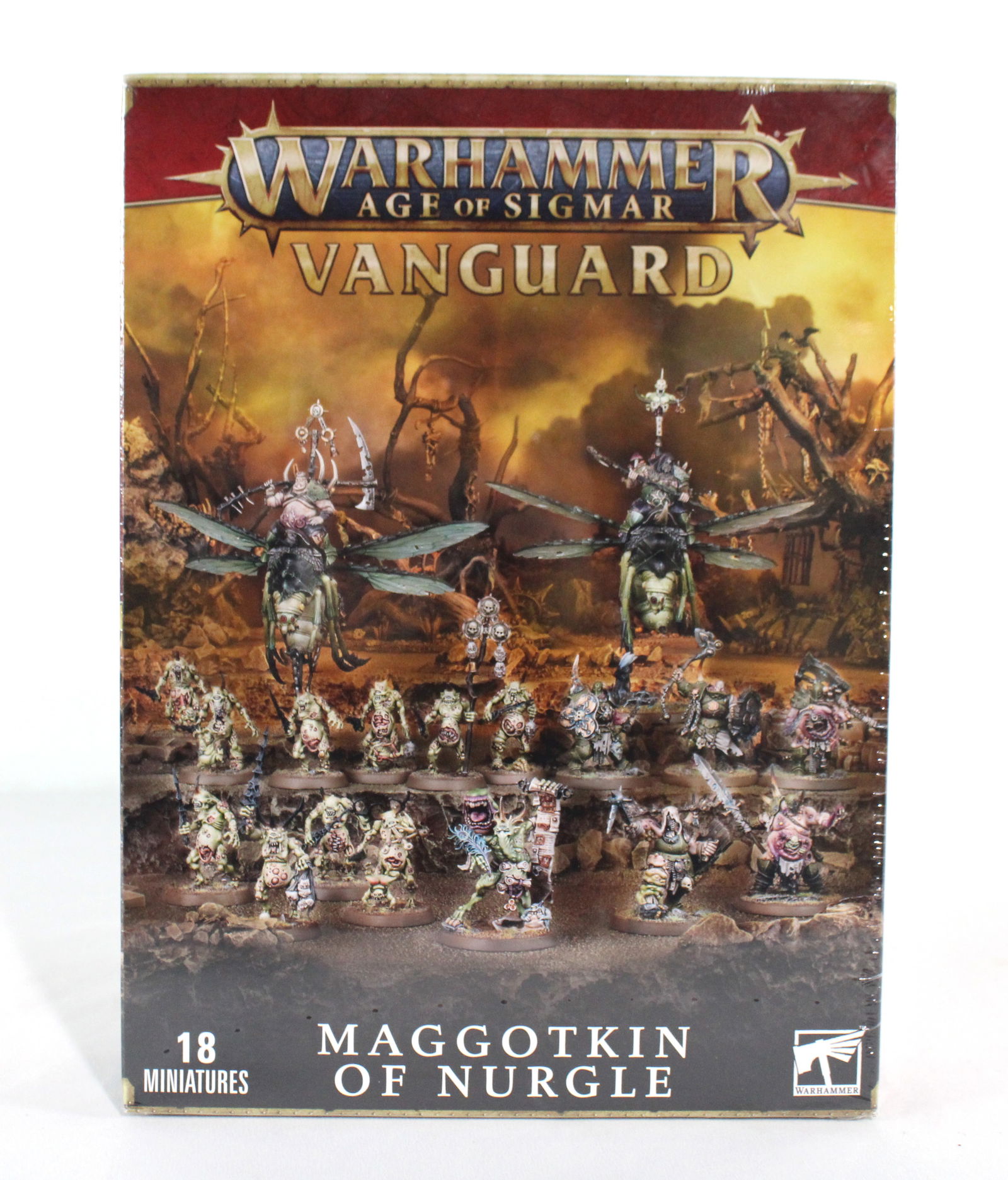 NIB Sealed Age of Sigmar Vanguard Maggotkin of Nurgle Miniatures (1 of 2)