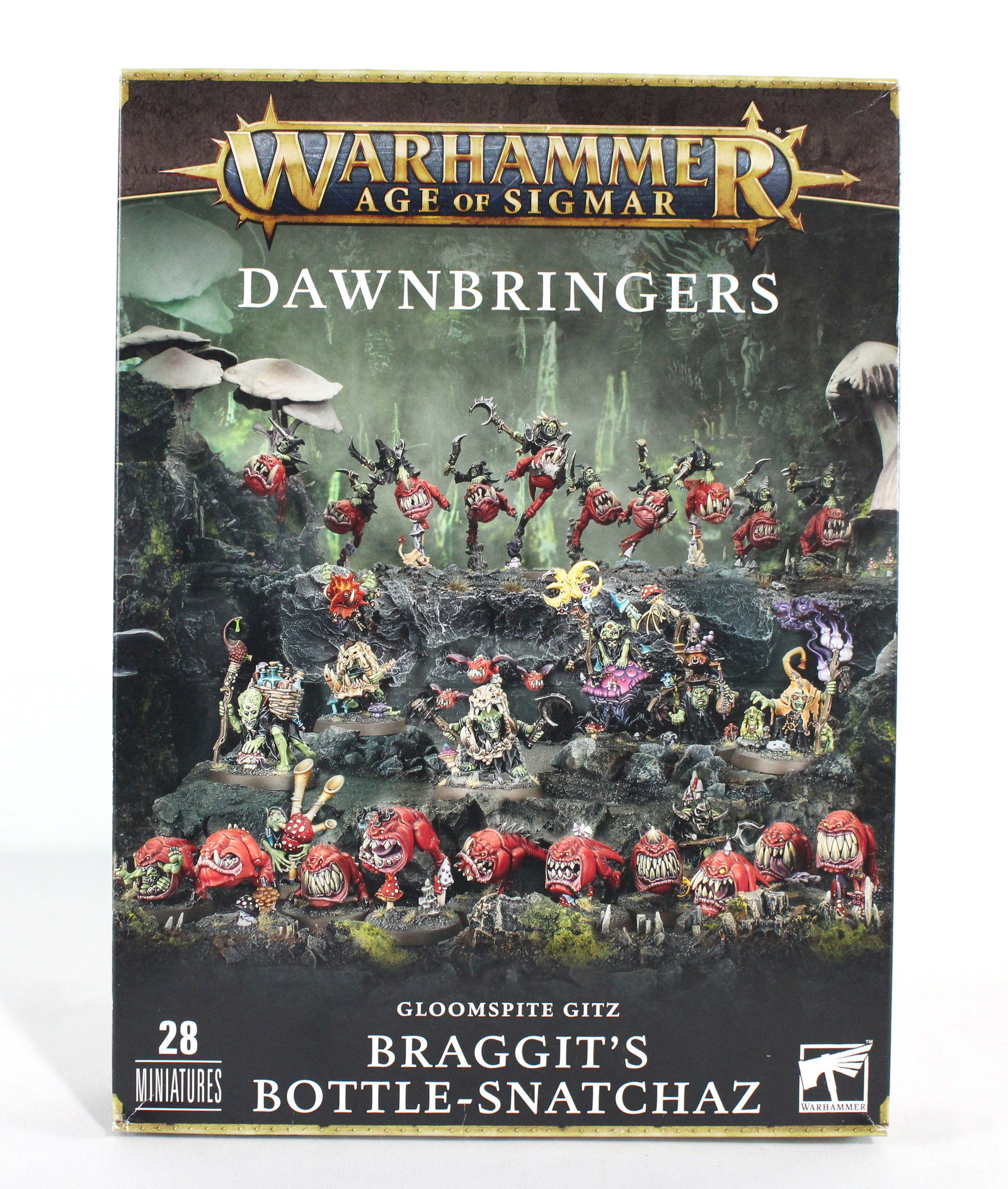 NIB Sealed Age of Sigmar Gloomspite Gitz Braggit's Bottle-Snatchaz Miniatures (1 of 2)
