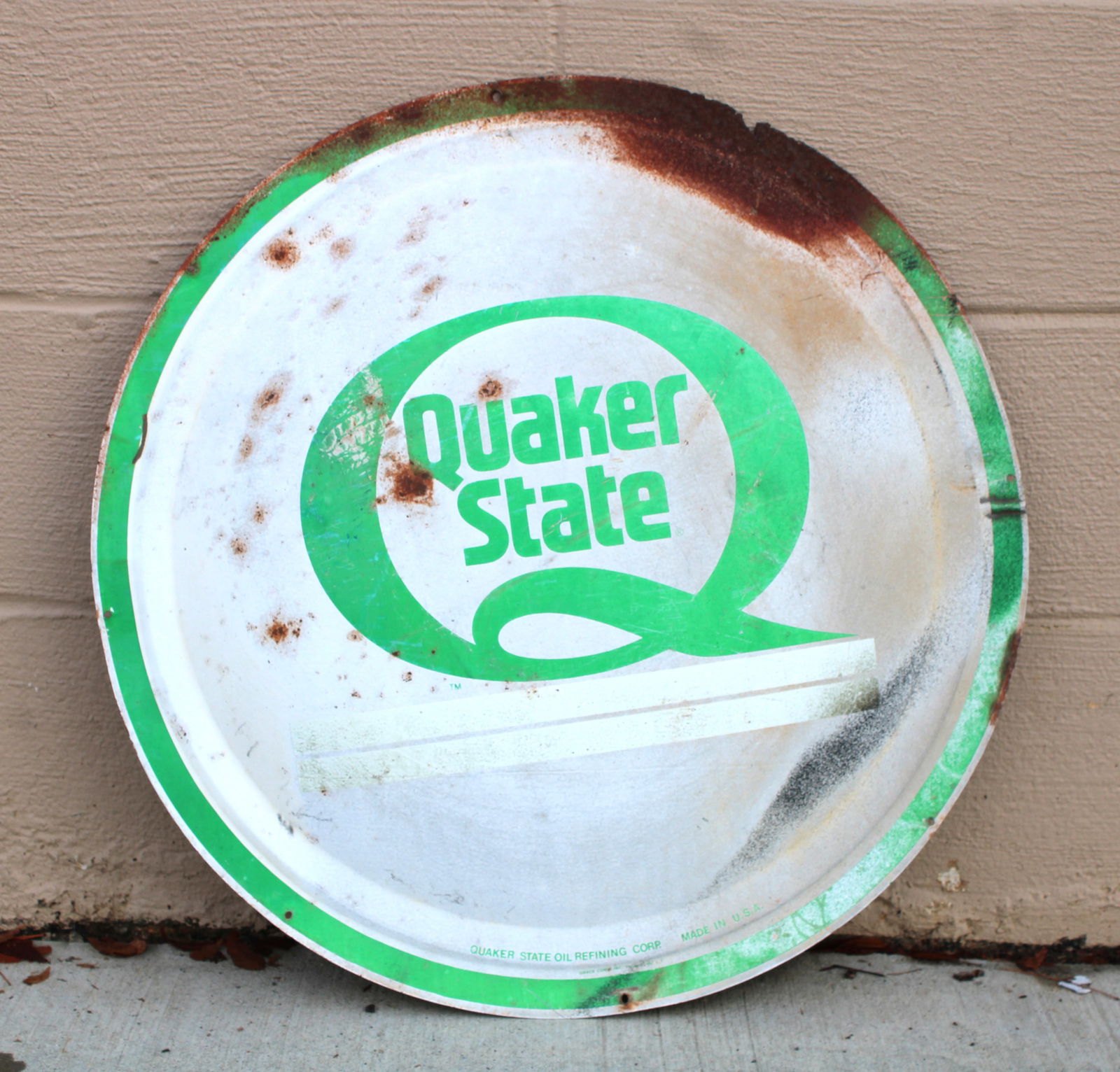 Quaker State Motor Oil Bubble Sign (1 of 3)