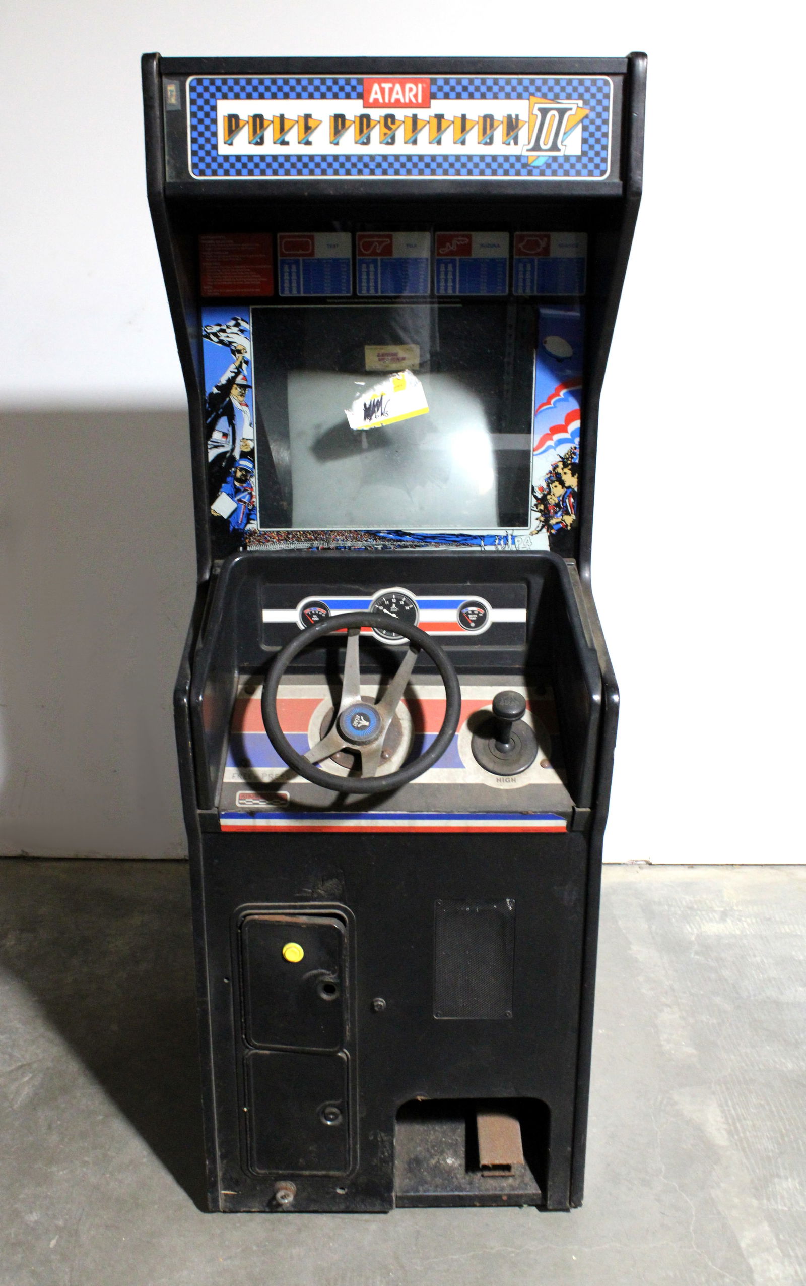 Atari Pole Position II Arcade Game (1 of 4)