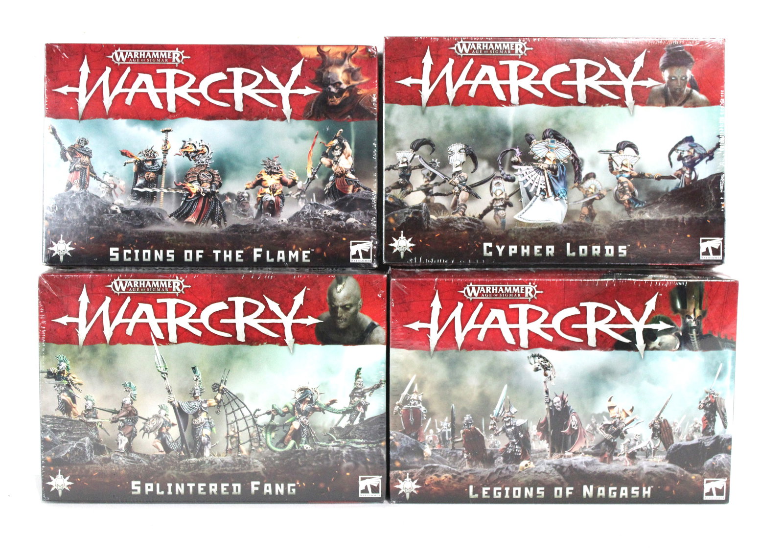 NIB Warhammer Age of Sigmar Warcry Miniatures incl. Spintered Fang and Cypher Lords (1 of 2)