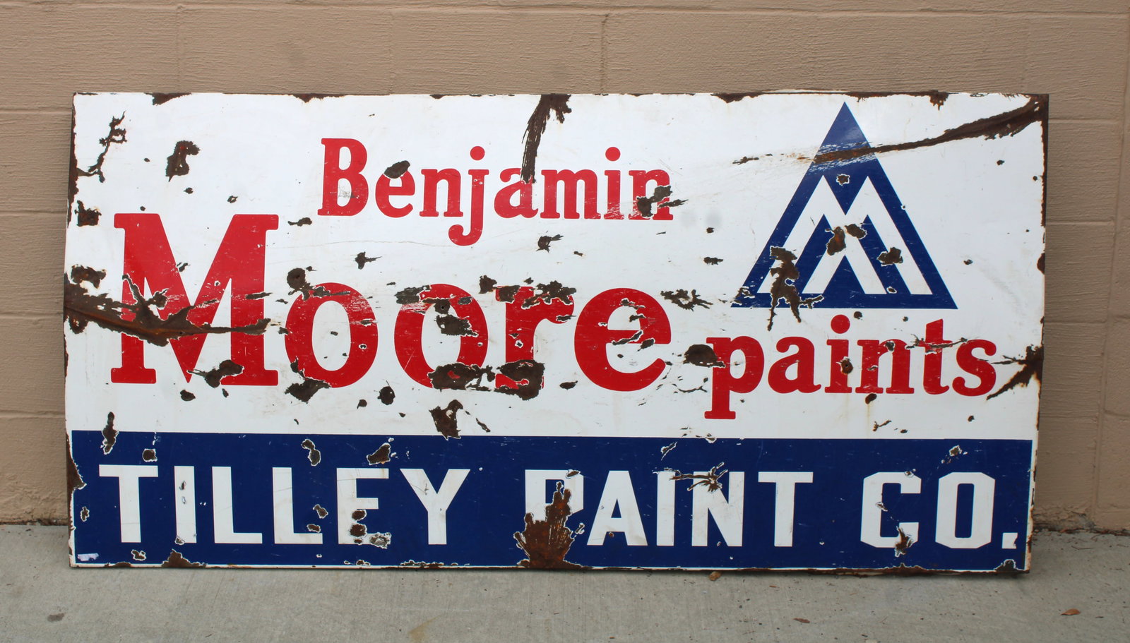 6FT Benjamin Moore Porcelain Paints Sign (1 of 2)