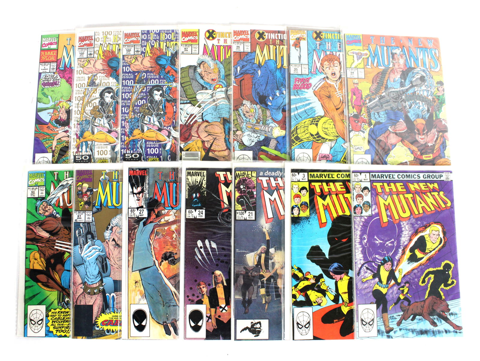 The New Mutants, Marvel, including Issue 1 and 100 (1 of 1)