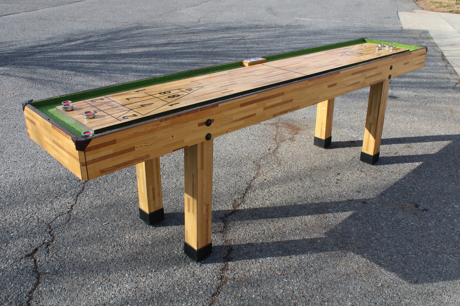 9ft Shuffleboard Table Auction