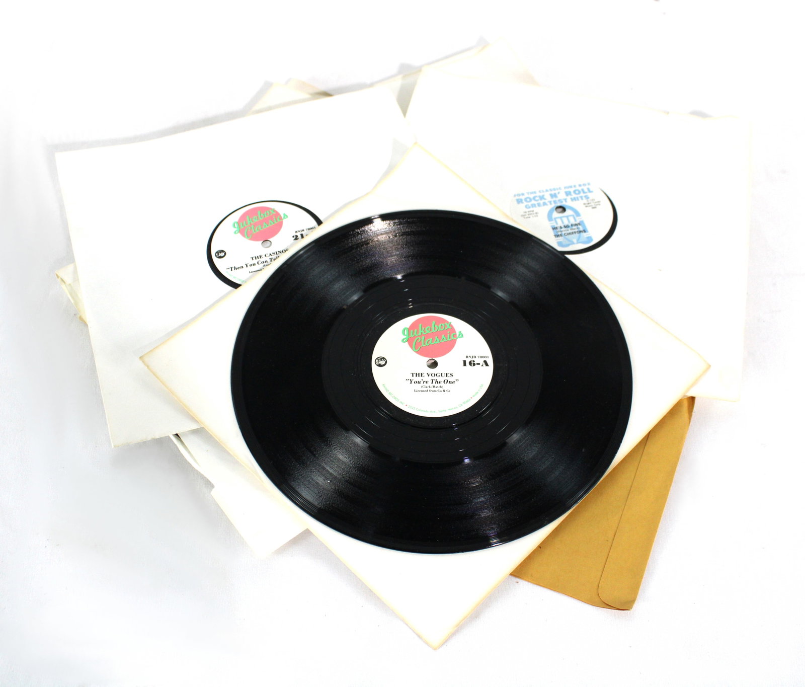 Jukebox Classics 78rpm Repress Records, Total of 11: Jukebox Classics 78rpm Repress Records, Total of 11. In-house shipping available.