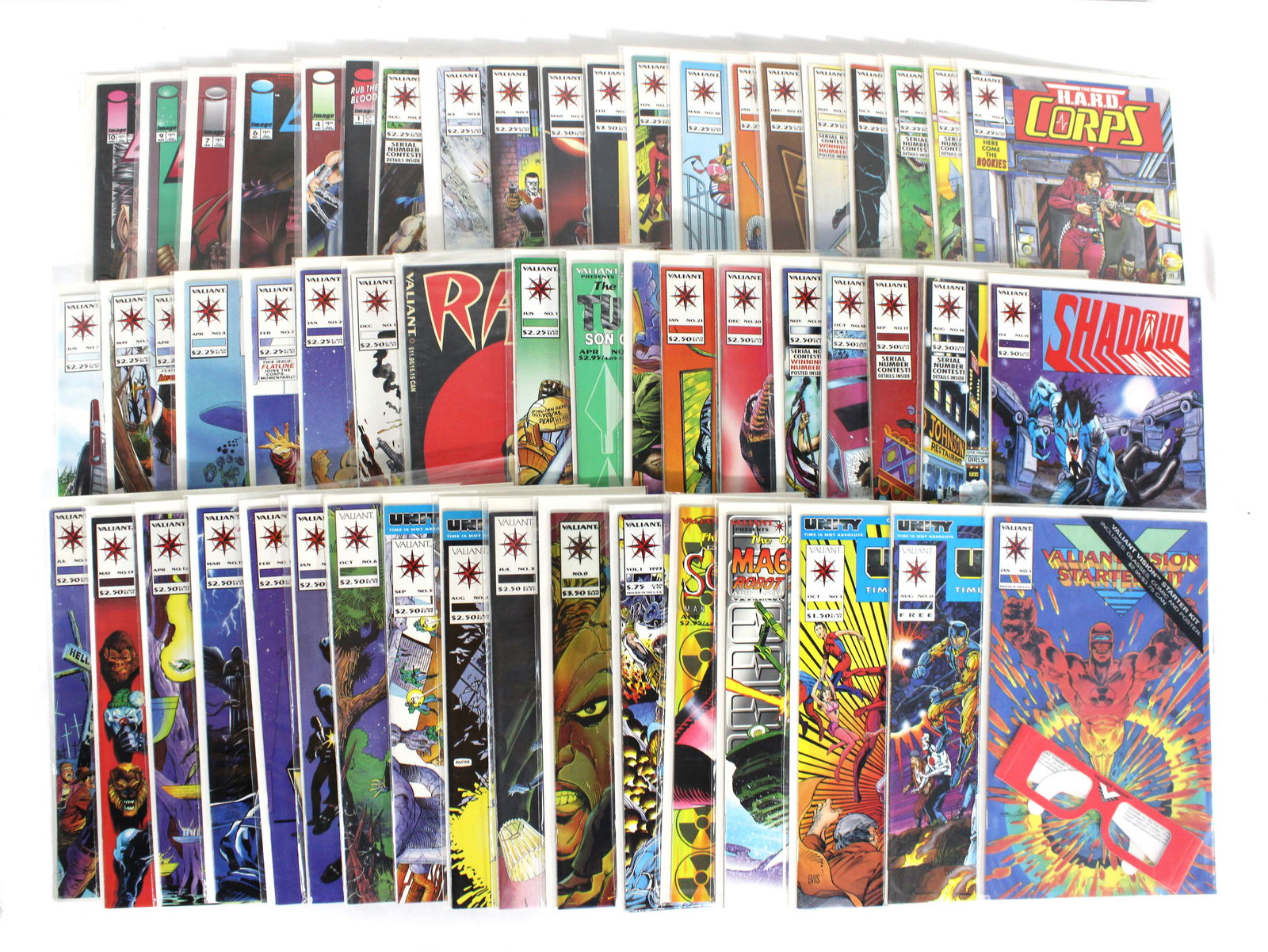 Valiant Comics incl. Shadowman and Hard C.O.R.P.S. (1 of 2)