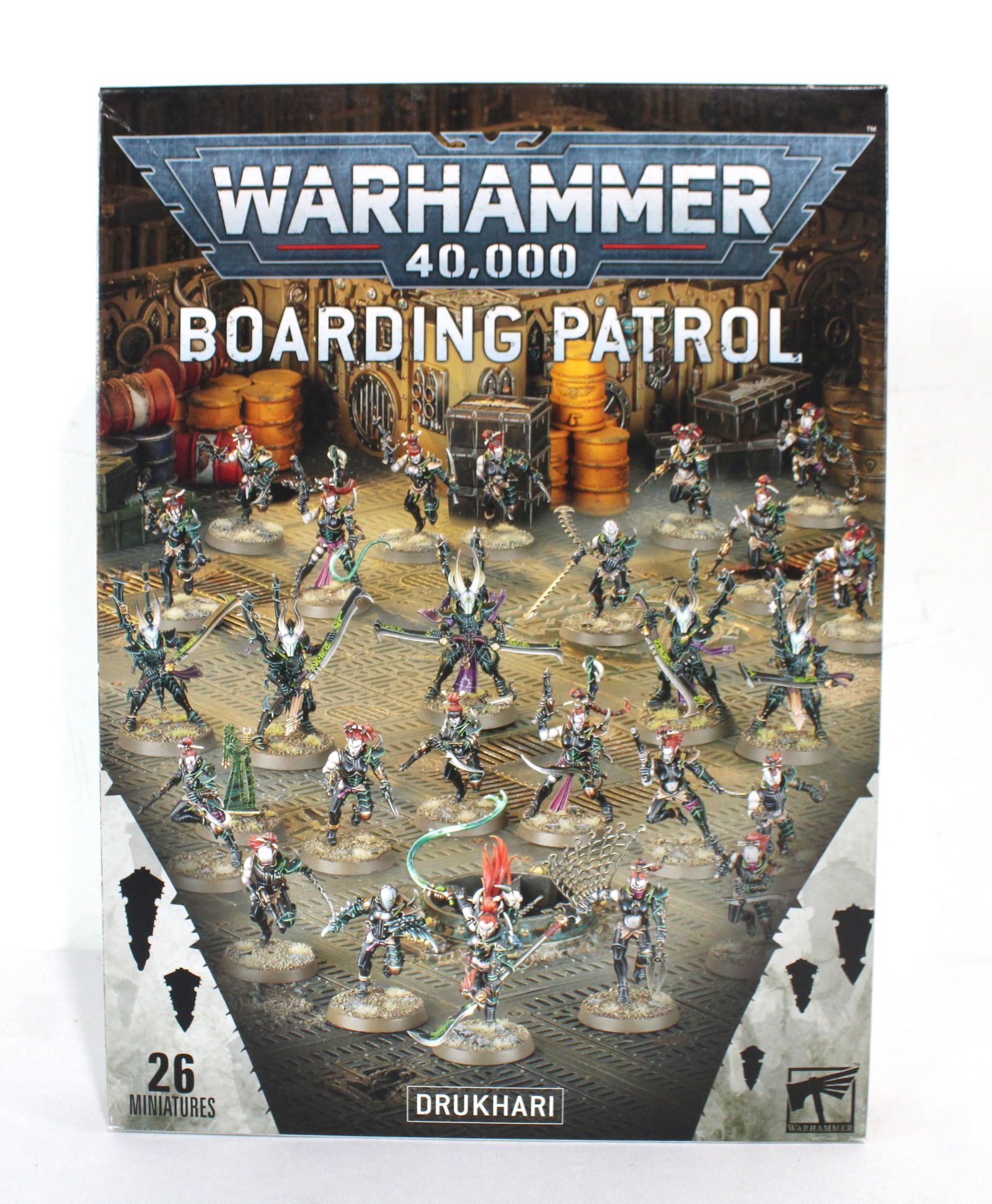 NIB Warhammer Boarding Patrol Drukhari Miniatures: NIB Warhammer Boarding Patrol Drukhari Miniatures. In-house shipping available.