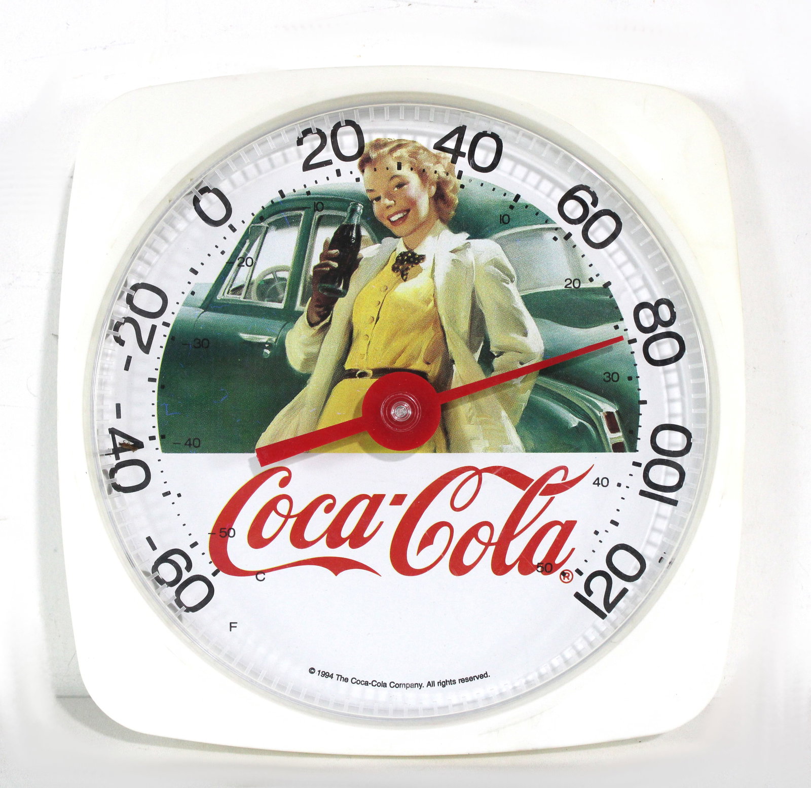 Coca Cola Thermometer, 1990s (1 of 2)