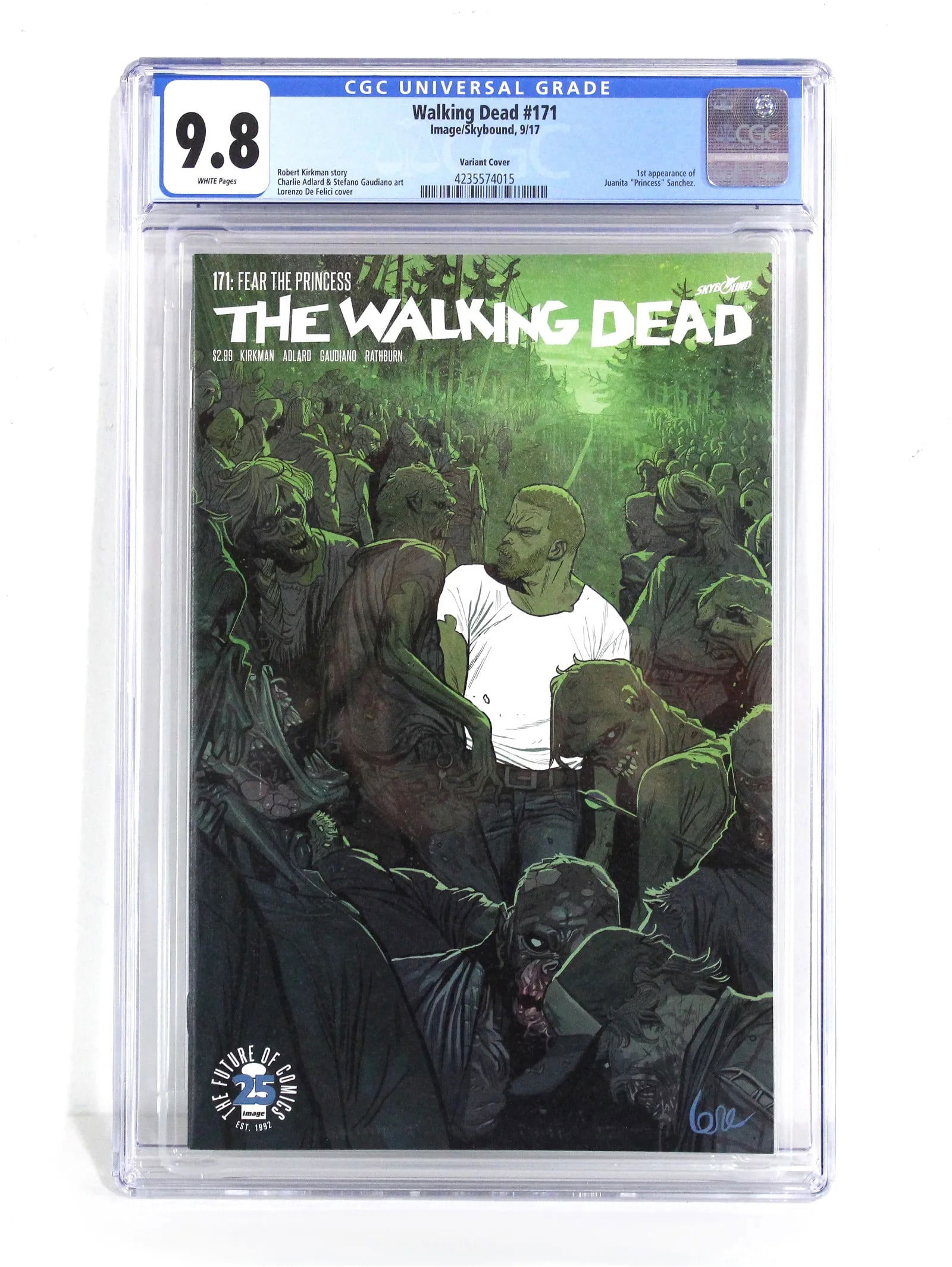 The Walking Dead Issue 171, Image Comics, CGC Graded 9.8 (1 of 3)