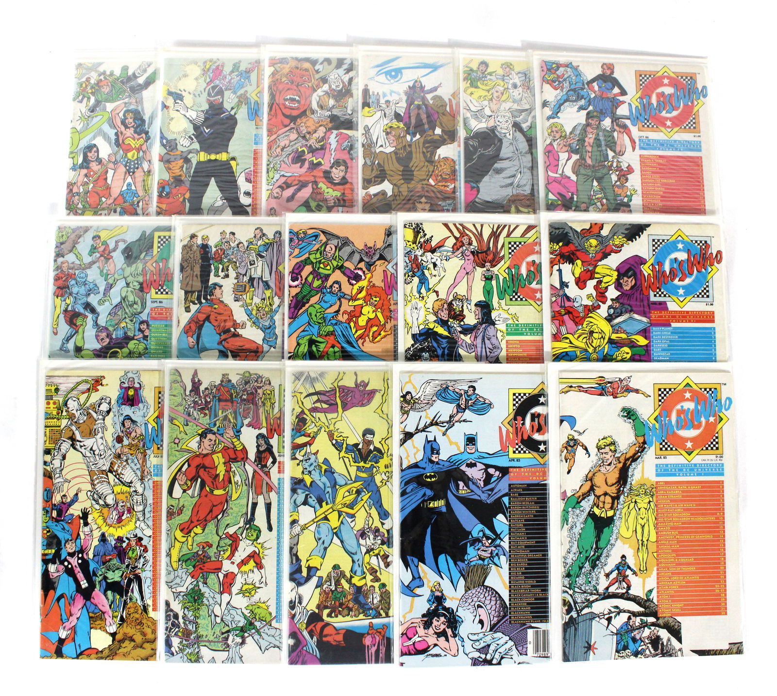 Who's Who Definitive Directory of the DC Universe Comics (1 of 1)