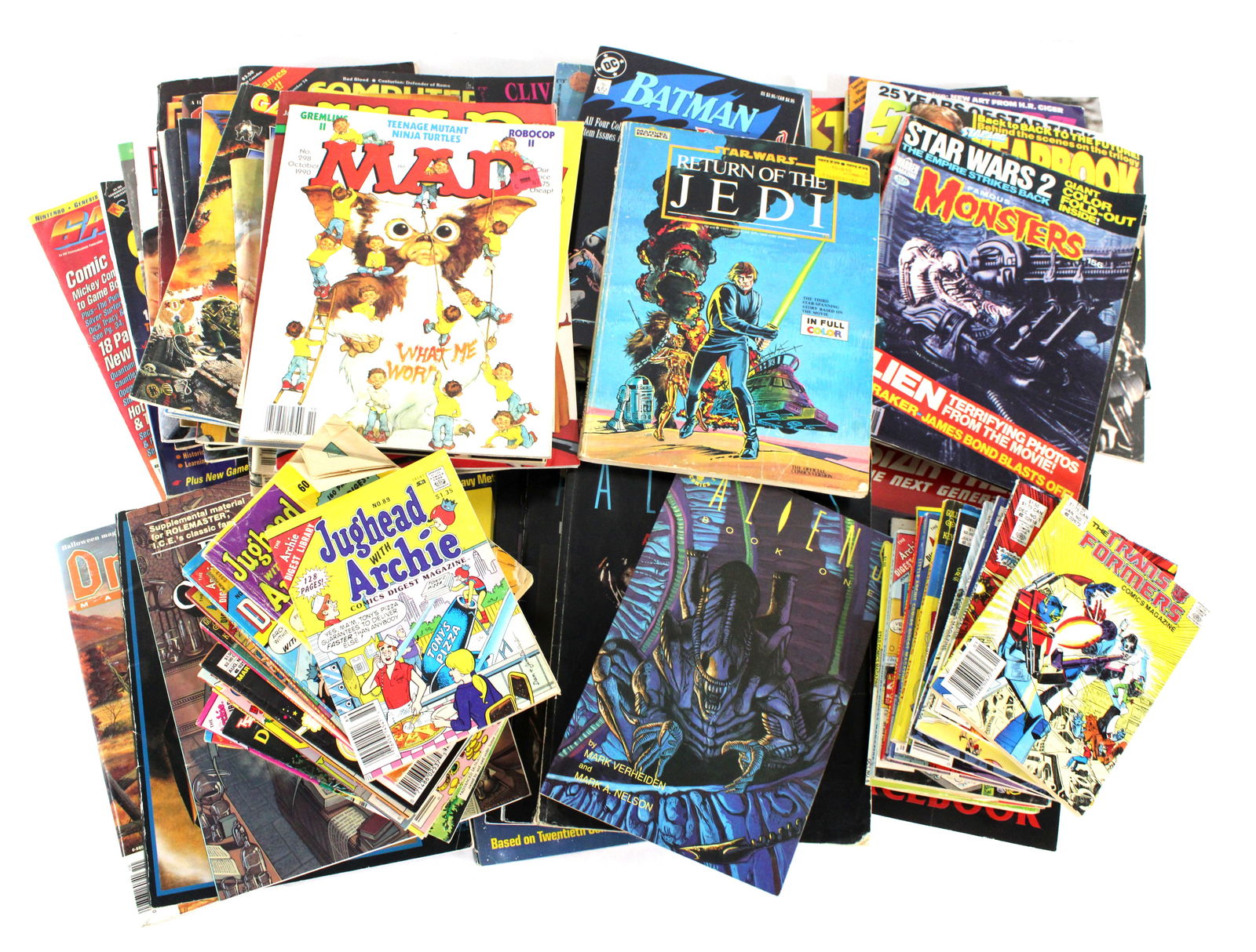 Lot of Movie, Comic and Gaming Magazines (1 of 4)