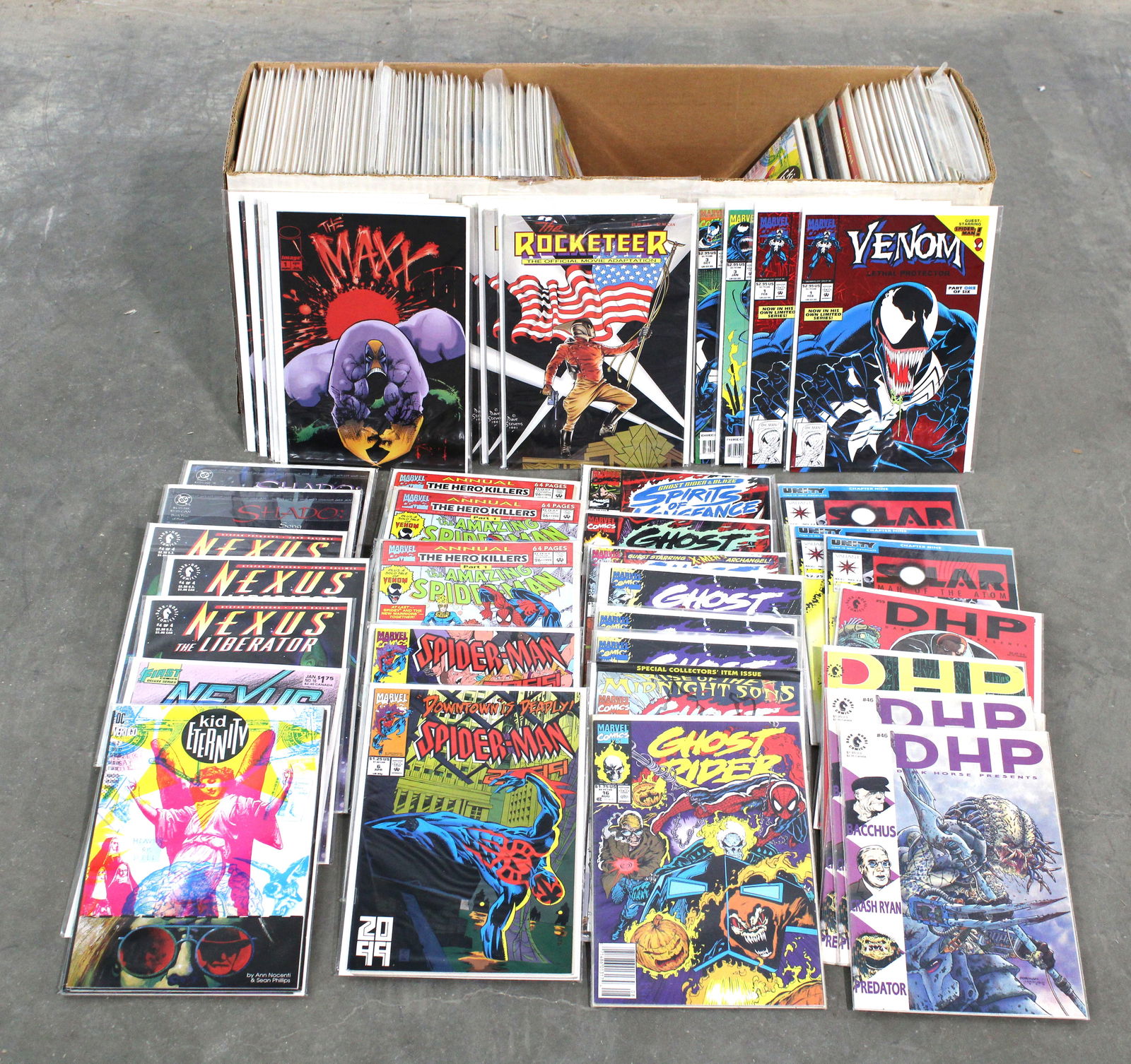 Assorted Comics incl. Ghost Rider and Rocketeer, (Reseller's Lot) (1 of 1)