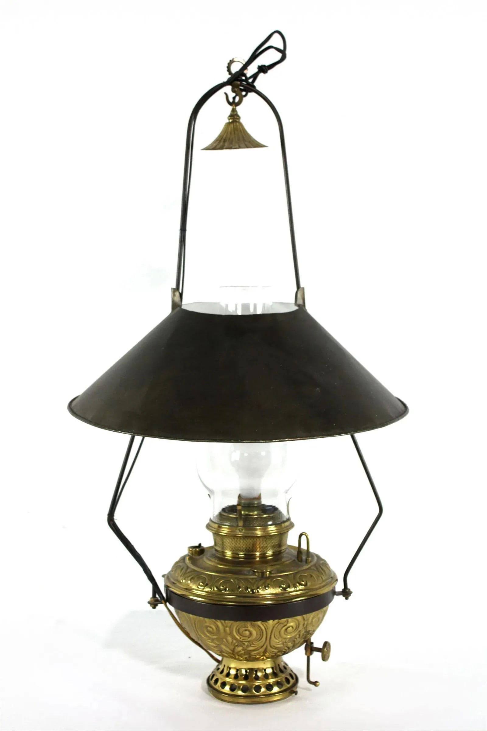 B&H Country Store Hanging Lamp, Rewired (1 of 2)