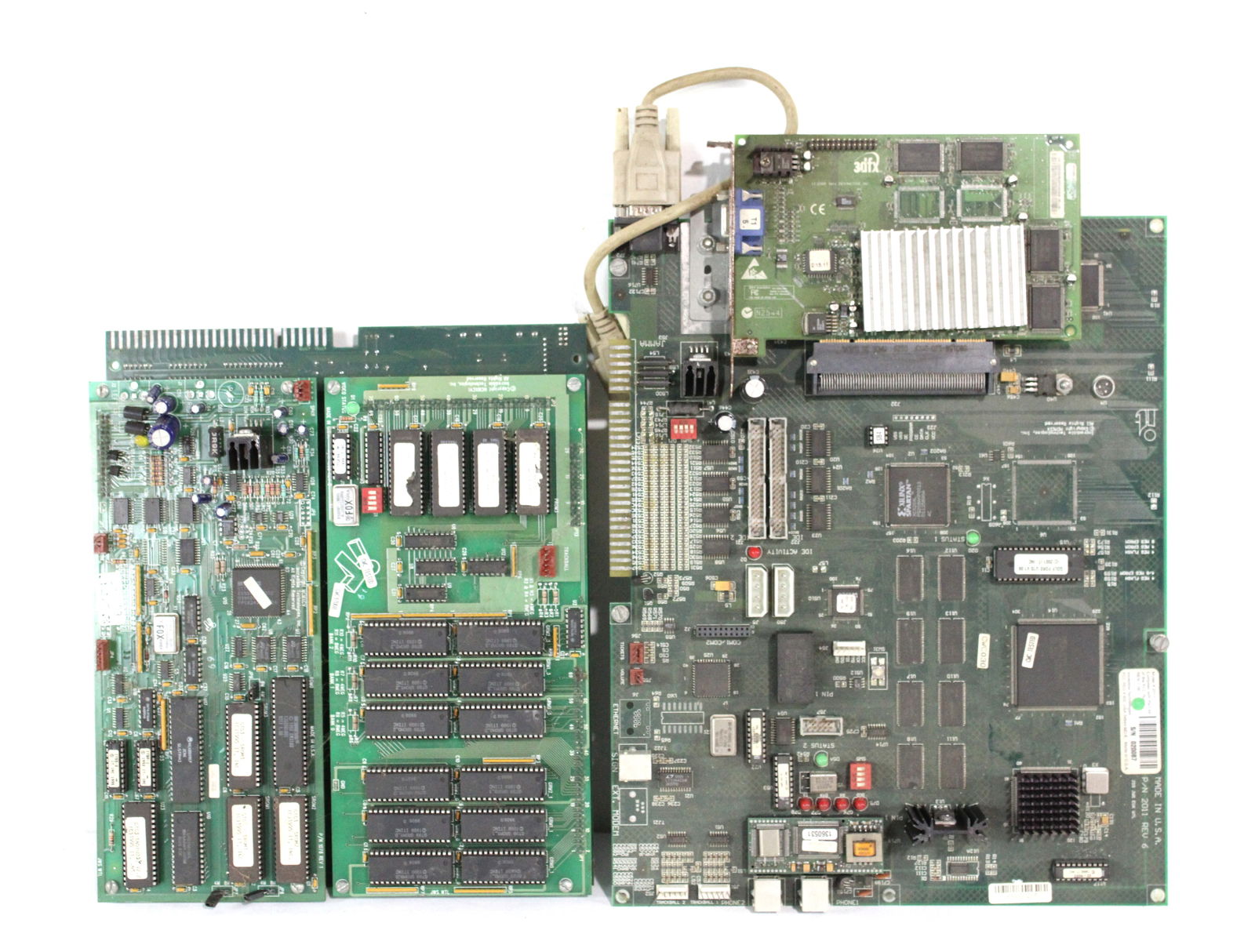 Golf Arcade Game Boards incl. Golden Tee 99 and Golf Fore (1 of 1)