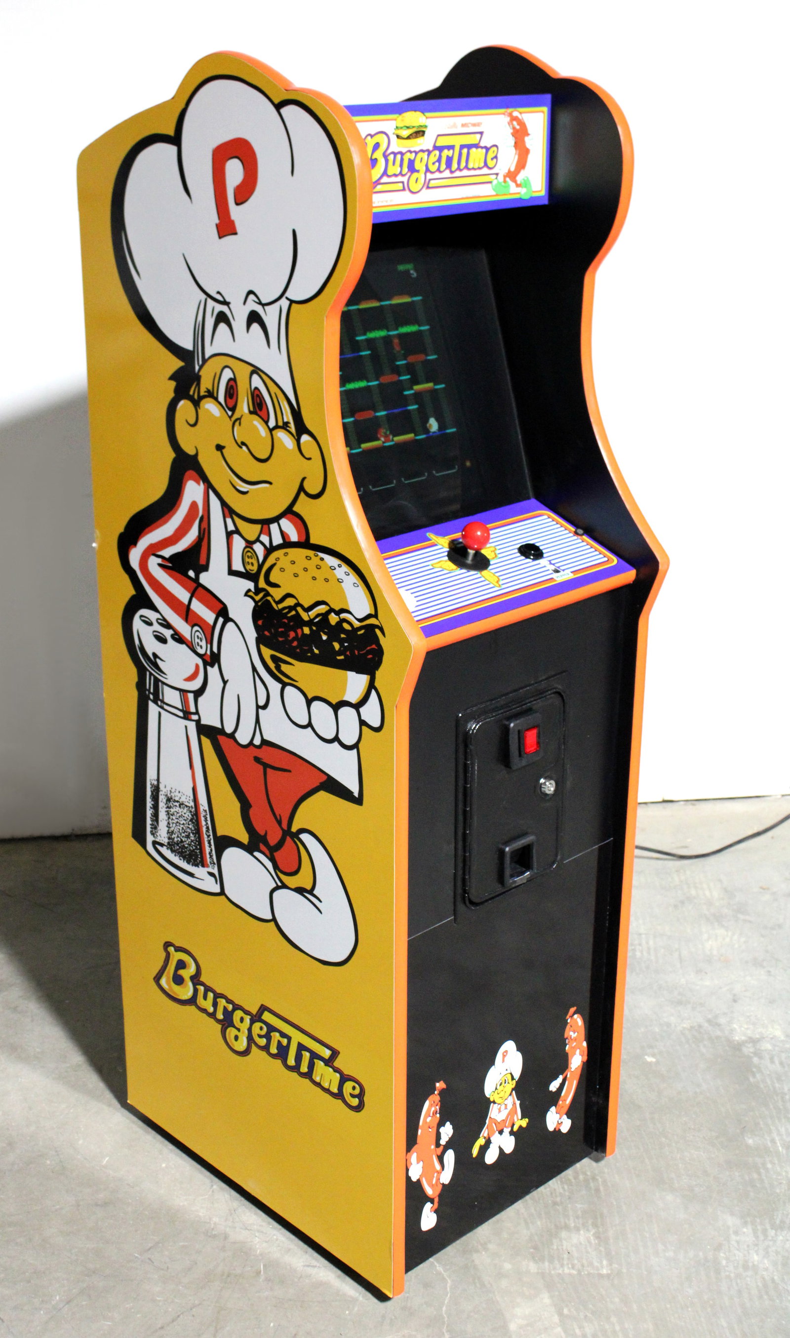 Bally Midway Burger Time Mini Arcade Game, New Build (1 of 2)