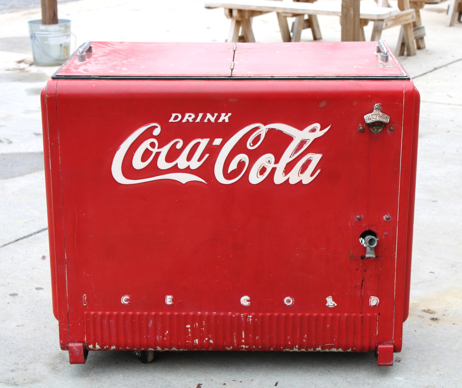 Coca Cola Chest Cooler (1 of 6)