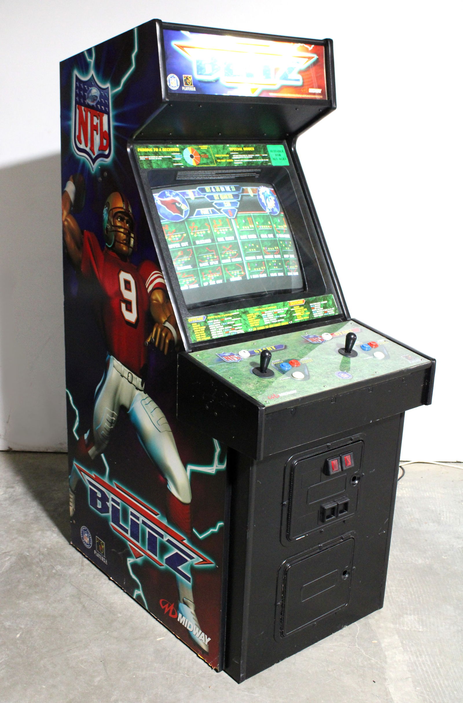 Midway NFL Blitz Football Themed Arcade Game (1 of 4)
