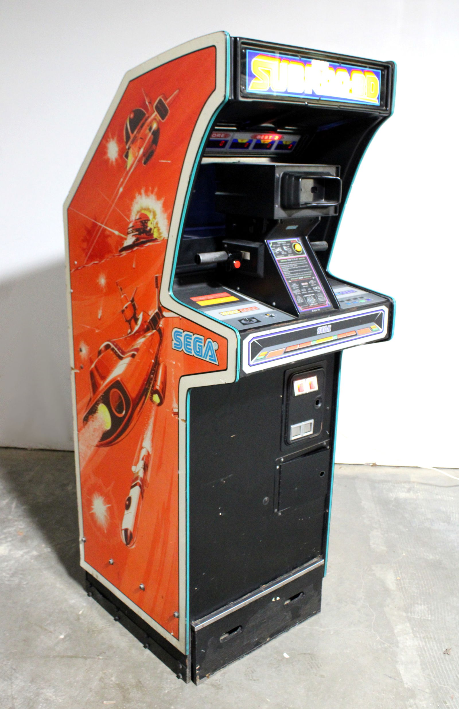 Sega Subroc-3D Arcade Game (1 of 4)