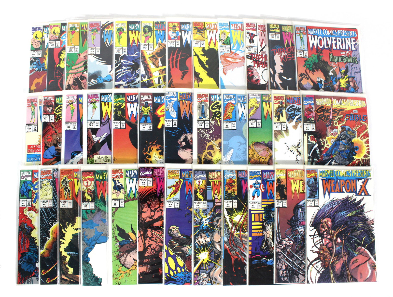 Marvel Comics Presents Wolverine, incl. Weapon X, Marvel Comics (1 of 1)