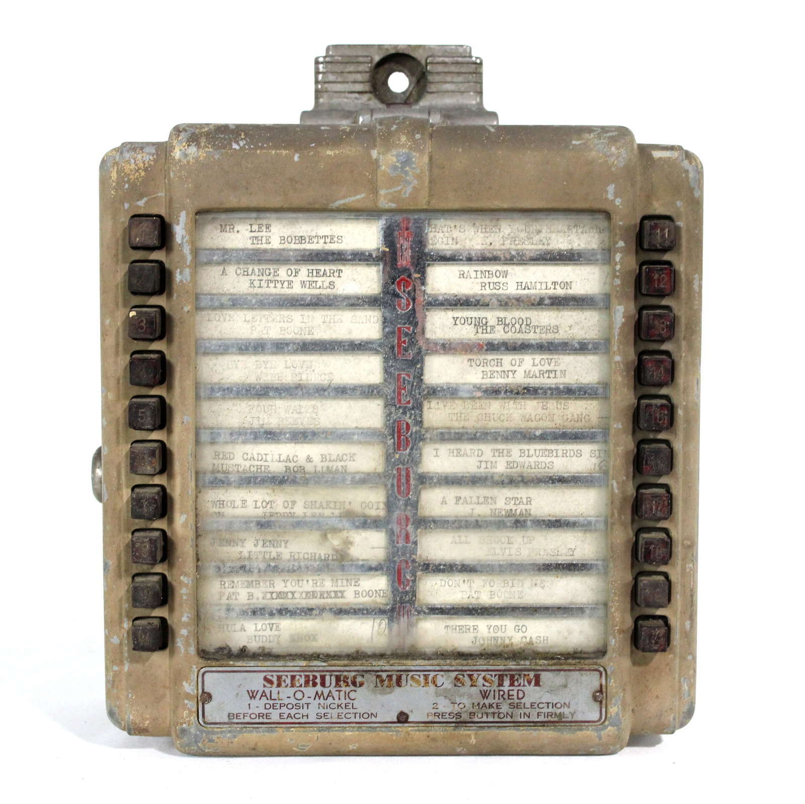 Seeburg Coin Op Wallbox for Jukebox (1 of 2)