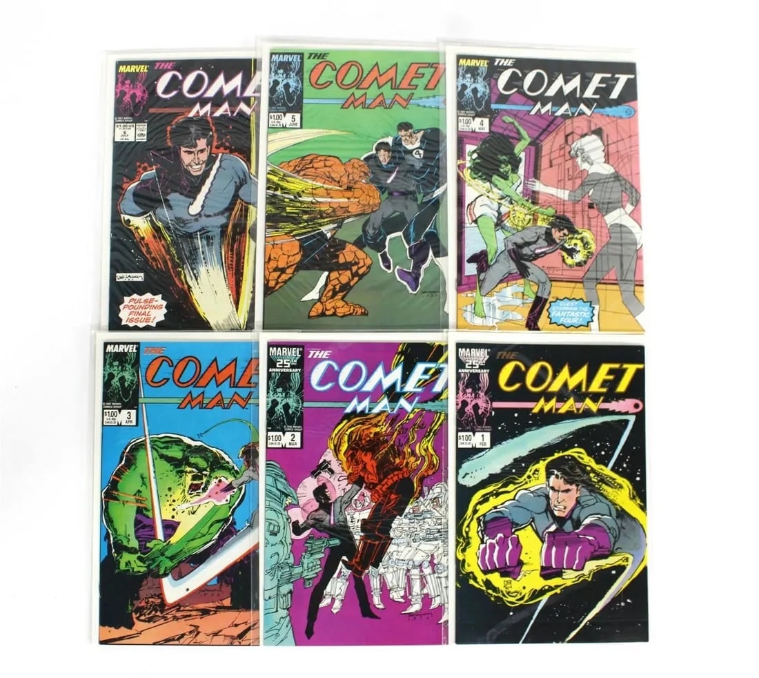 Marvel Comics The Comet Man Comic Books, Issues 1-6 (1 of 1)