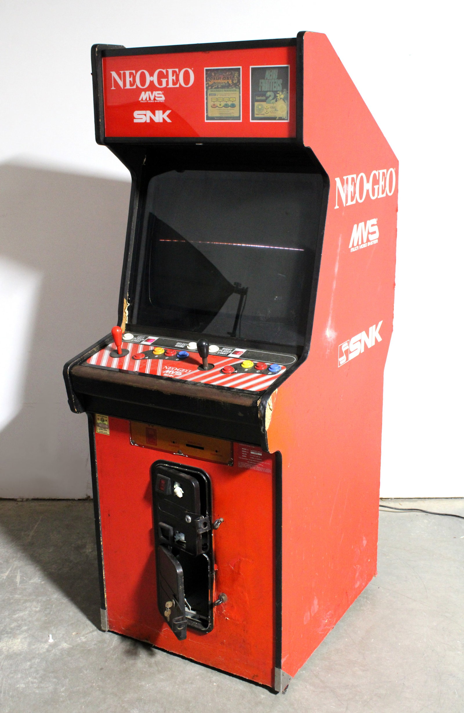 SNK Neo Geo 2-Slot Arcade Game (1 of 3)