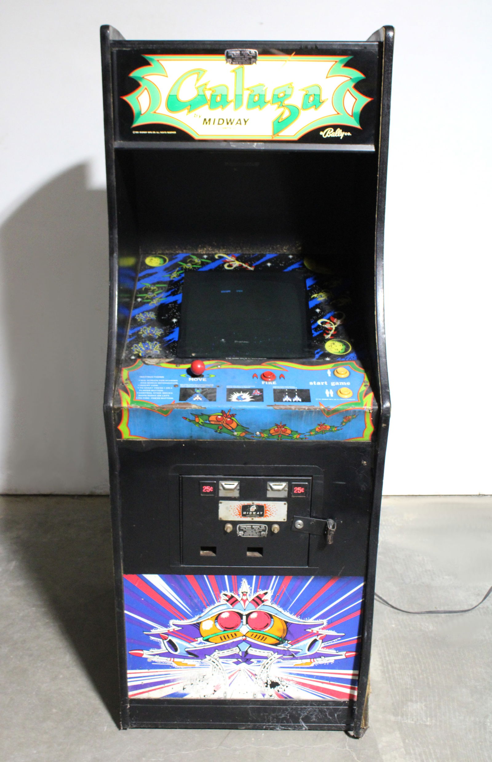 Midway Galaga Arcade Game (1 of 3)
