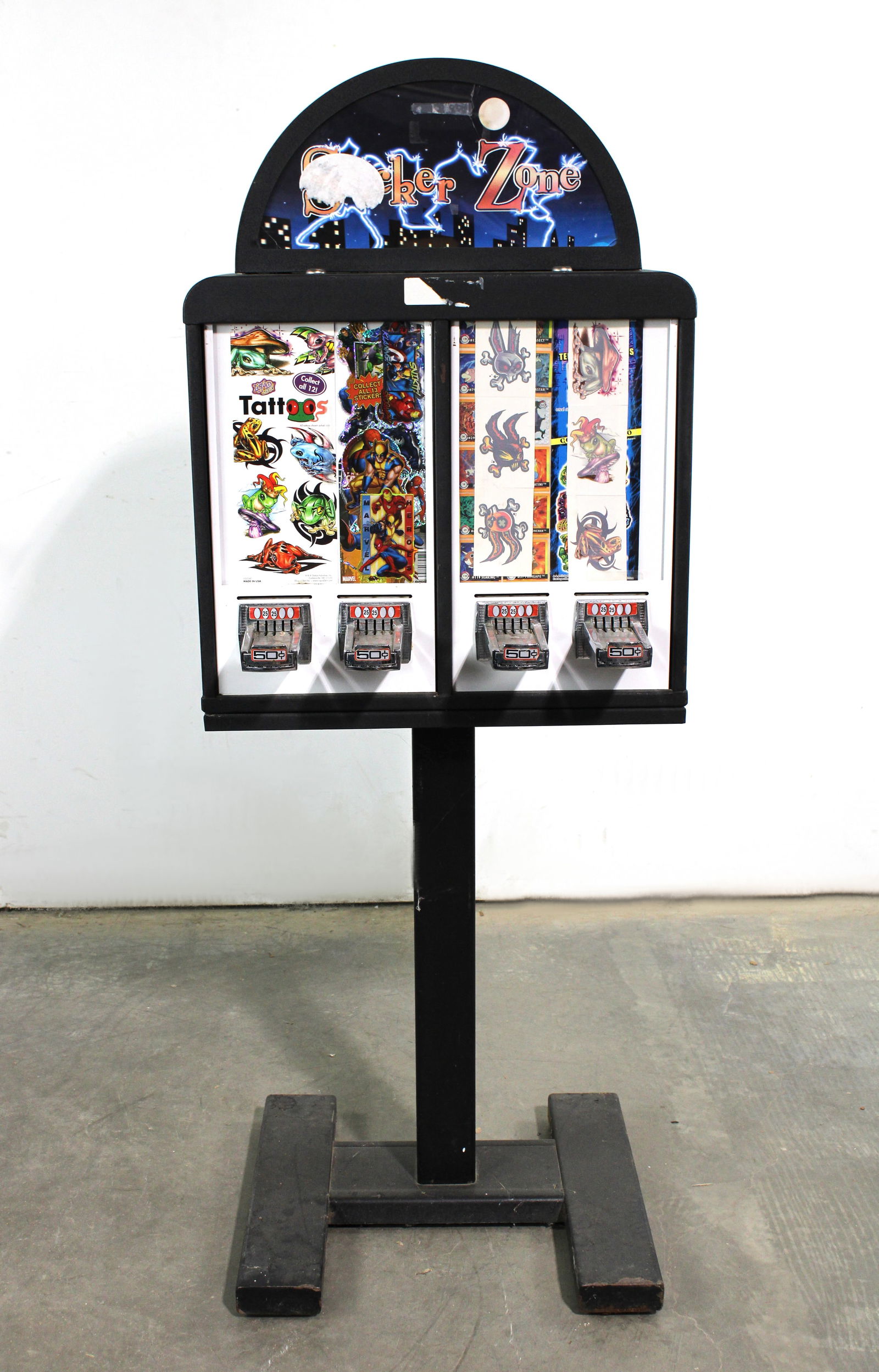Sticker Zone Coin Op Sticker / Tattoo Vending Machine (1 of 1)