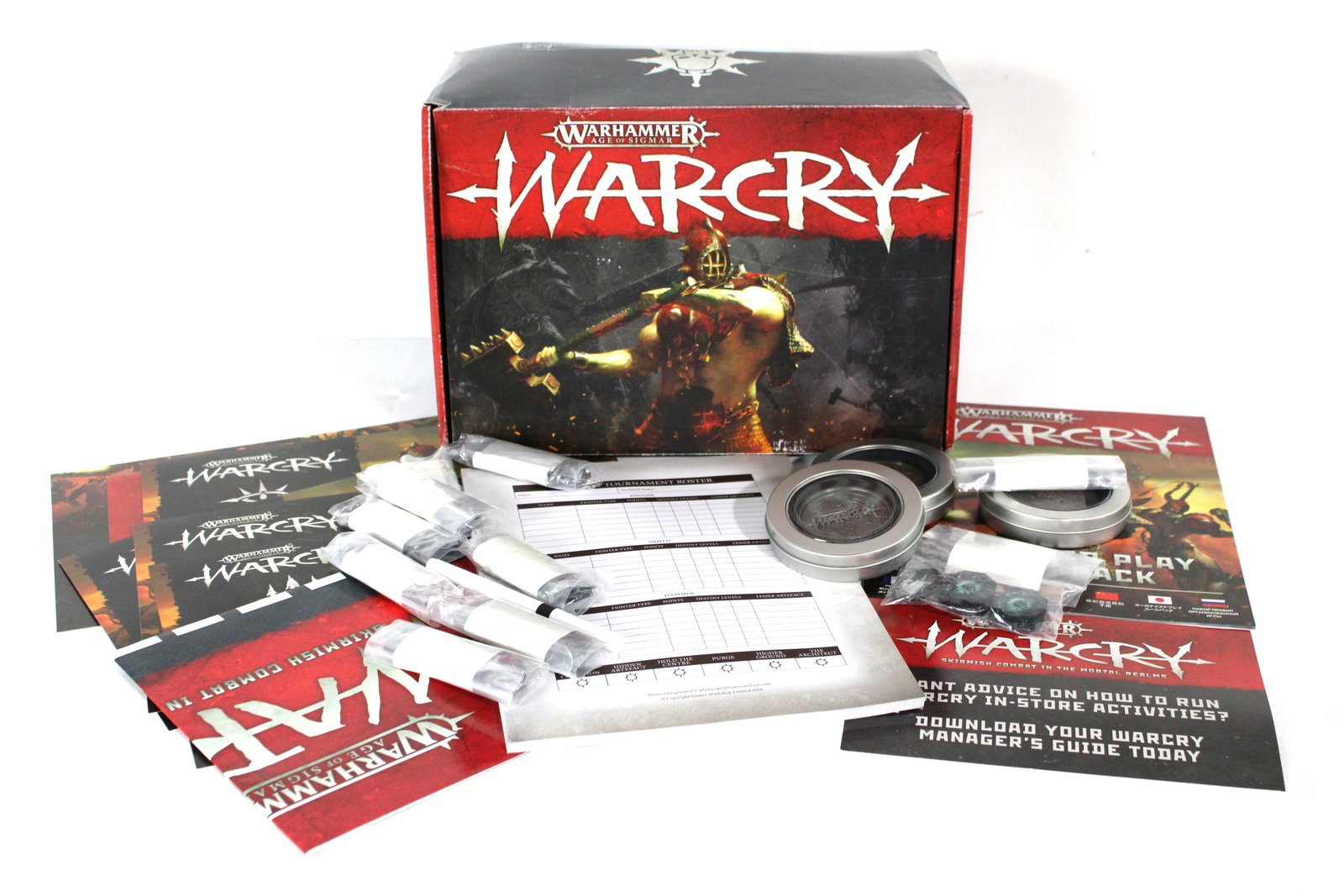 Warcry : Kit Organisation Tournoi - Warhammer Age Of Sigmar, Organized Play Neuf