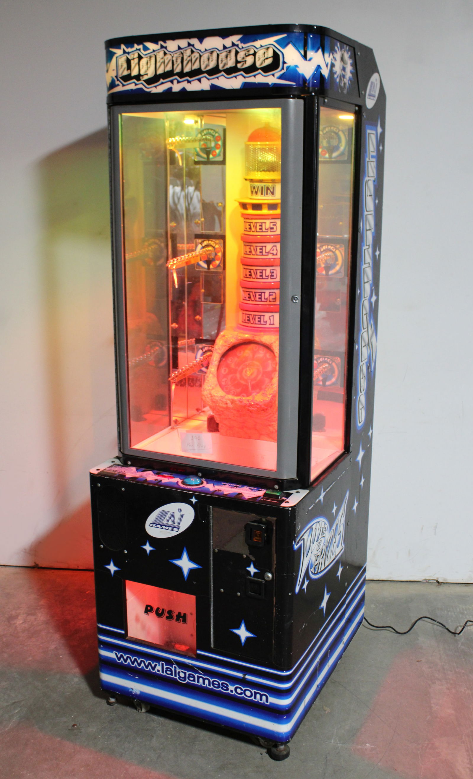 LAI Games Lighthouse Redemption Arcade Game, Lot 2 (1 of 2)