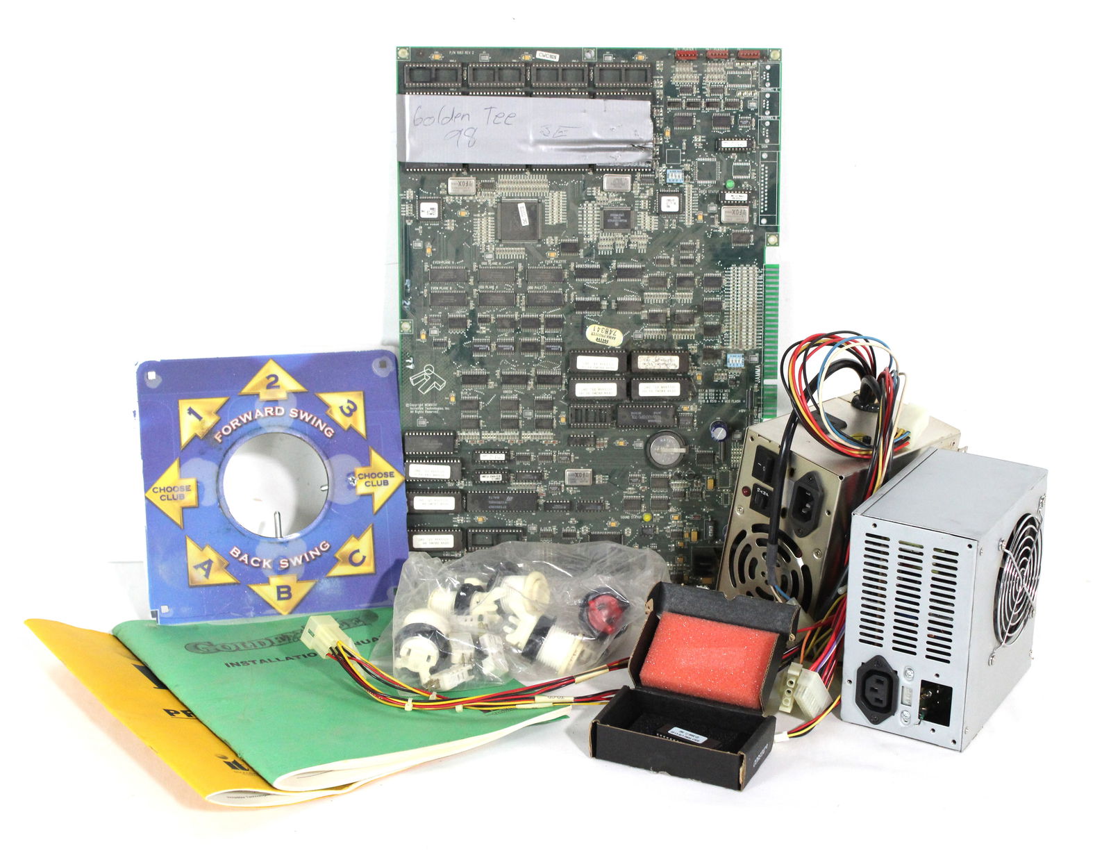 Golden Tee 98 Board with Fore Upgrade Chip and Parts (1 of 2)