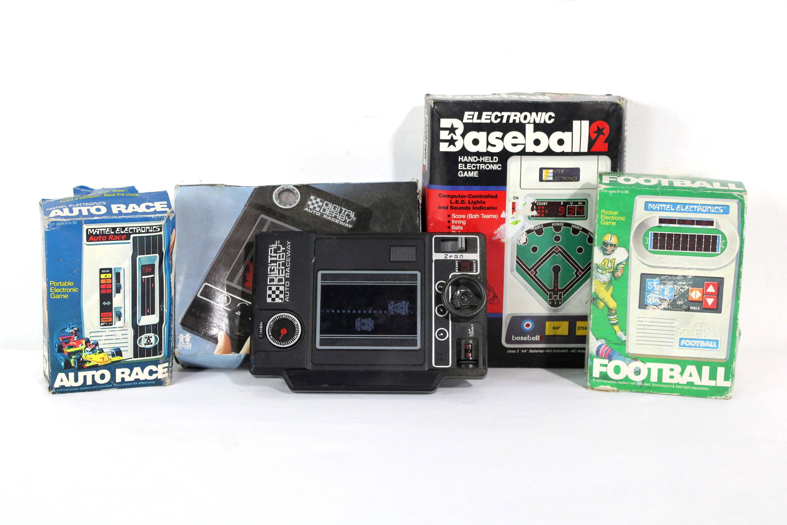 Electronic Hand Held Games incl. Auto Race and Digital Derby (1 of 1)