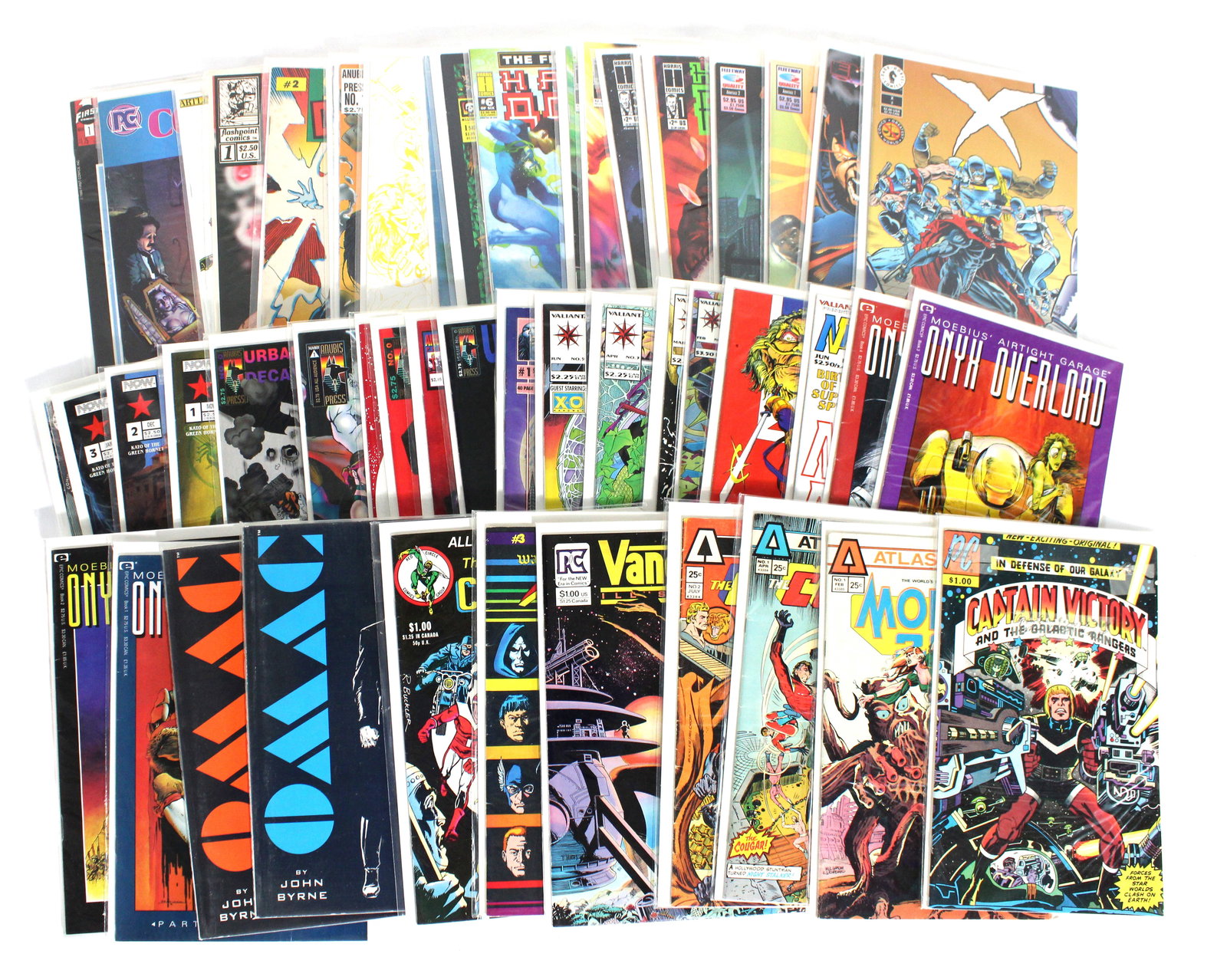 Indie Comic Lot incl Captain Victory and OMAC (1 of 1)